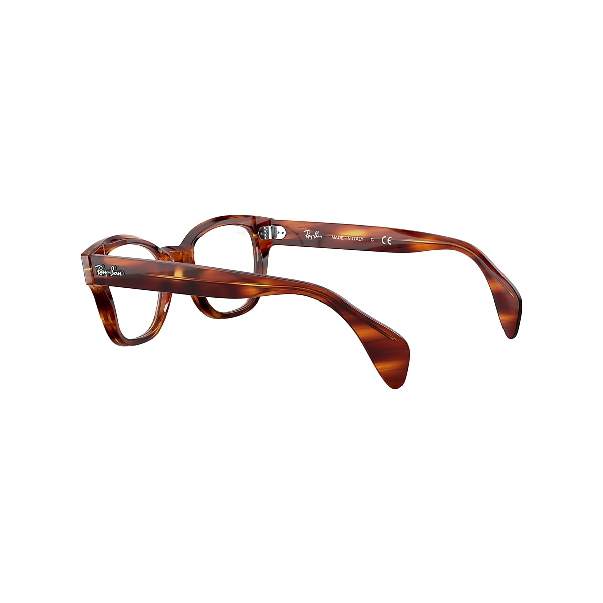 RB0880 OPTICS Eyeglasses with Striped Havana Frame - RB0880