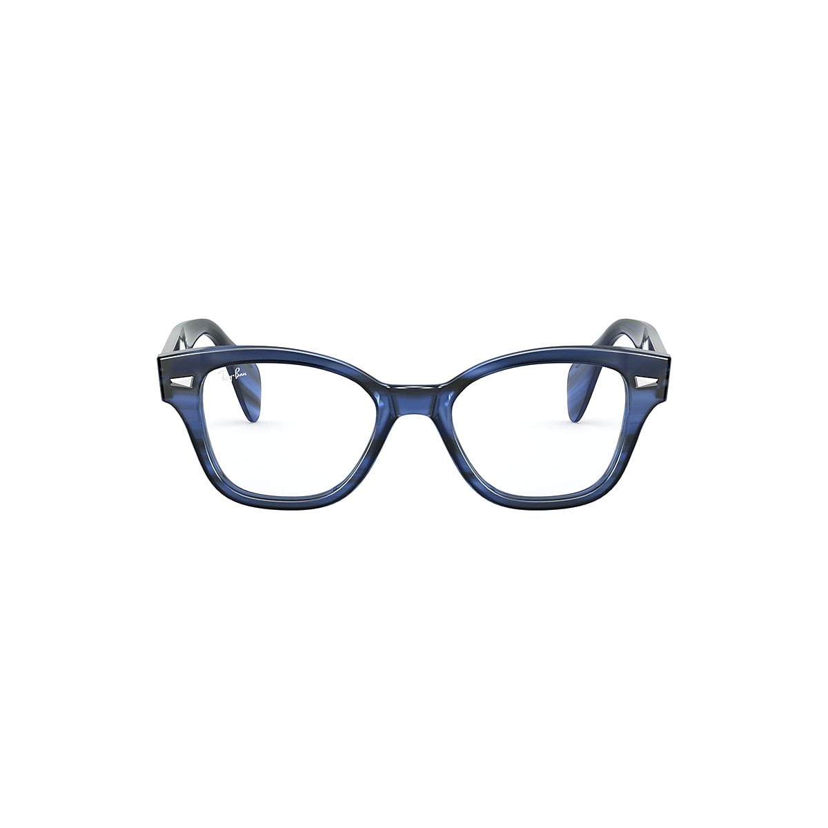 RB0880 OPTICS Brillen mit Blau gestreift Rahmen - RB0880 | Ray-Ban® DE