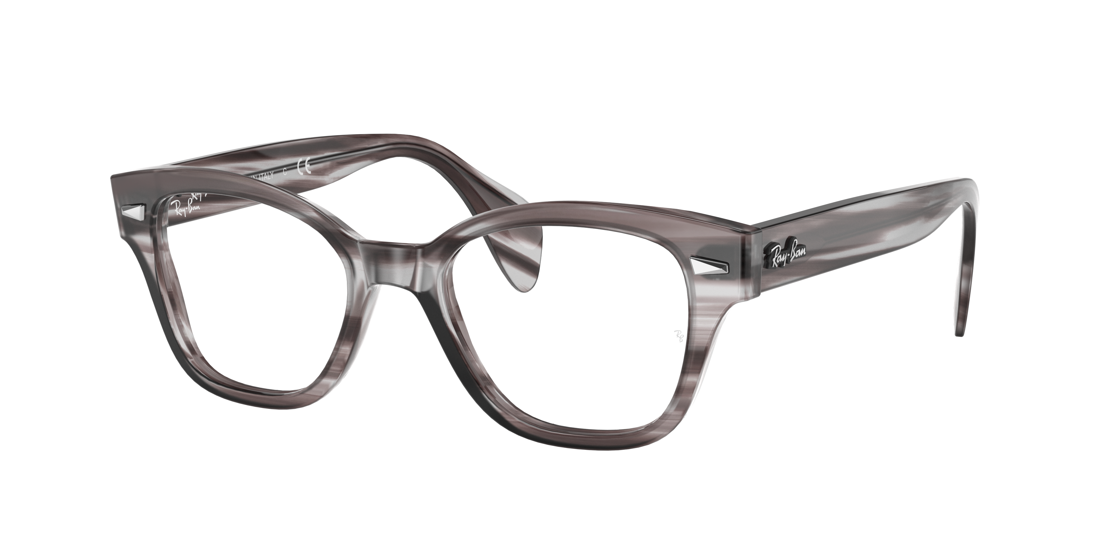 Mellem Strøm pude Rb0880 Optics Eyeglasses with Striped Grey Frame - RB0880 | Ray-Ban® US