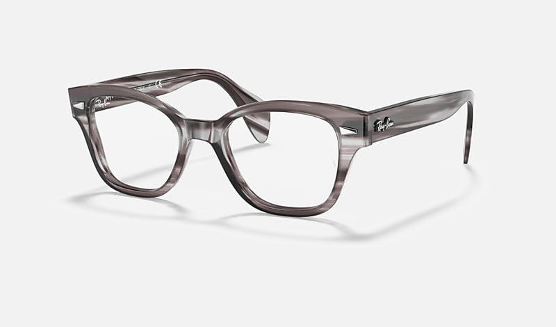 RB0880 OPTICS Eyeglasses with Striped Grey Frame - RB0880 | Ray