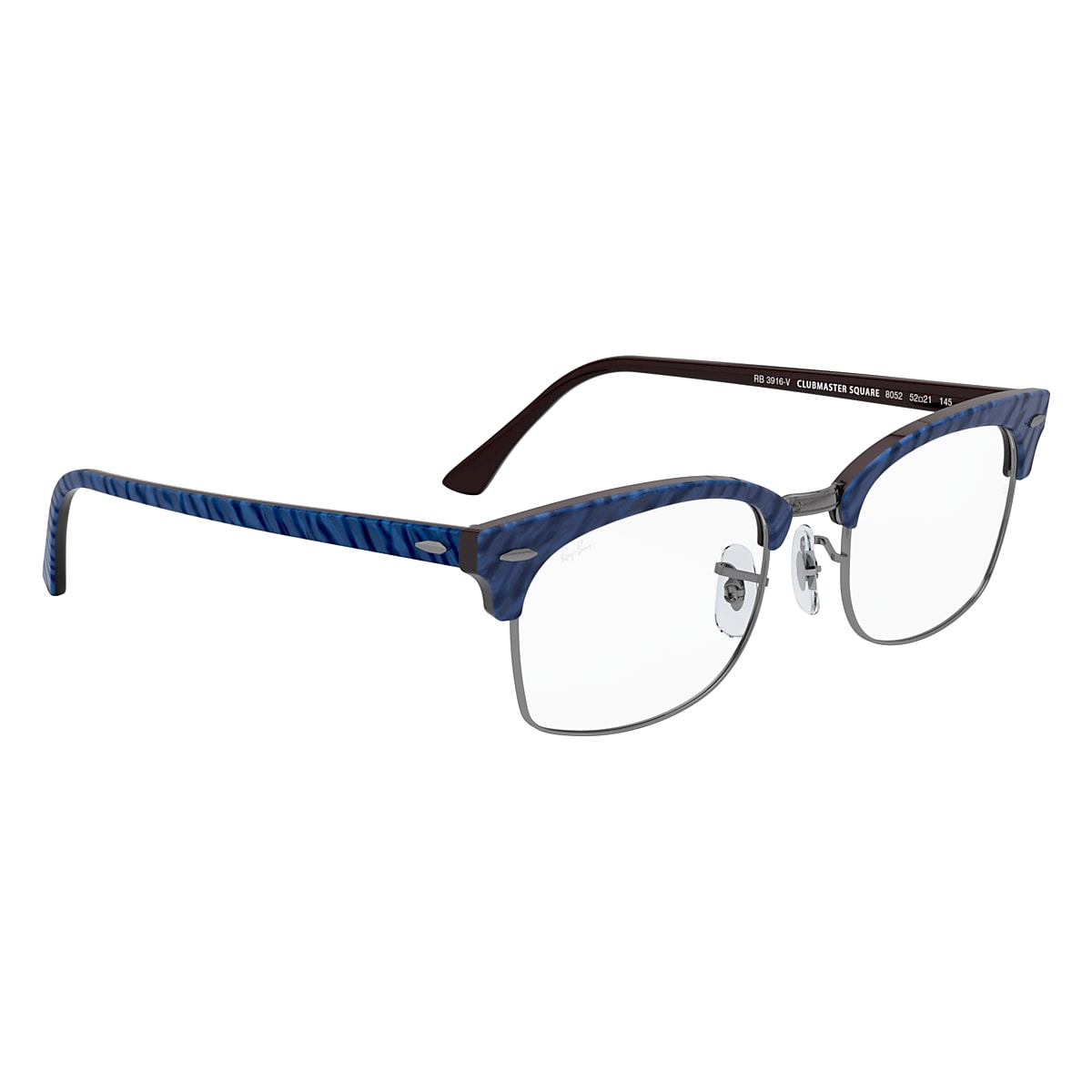 CLUBMASTER SQUARE OPTICS Eyeglasses with Blue Frame - RB3916V | Ray-Ban® EU