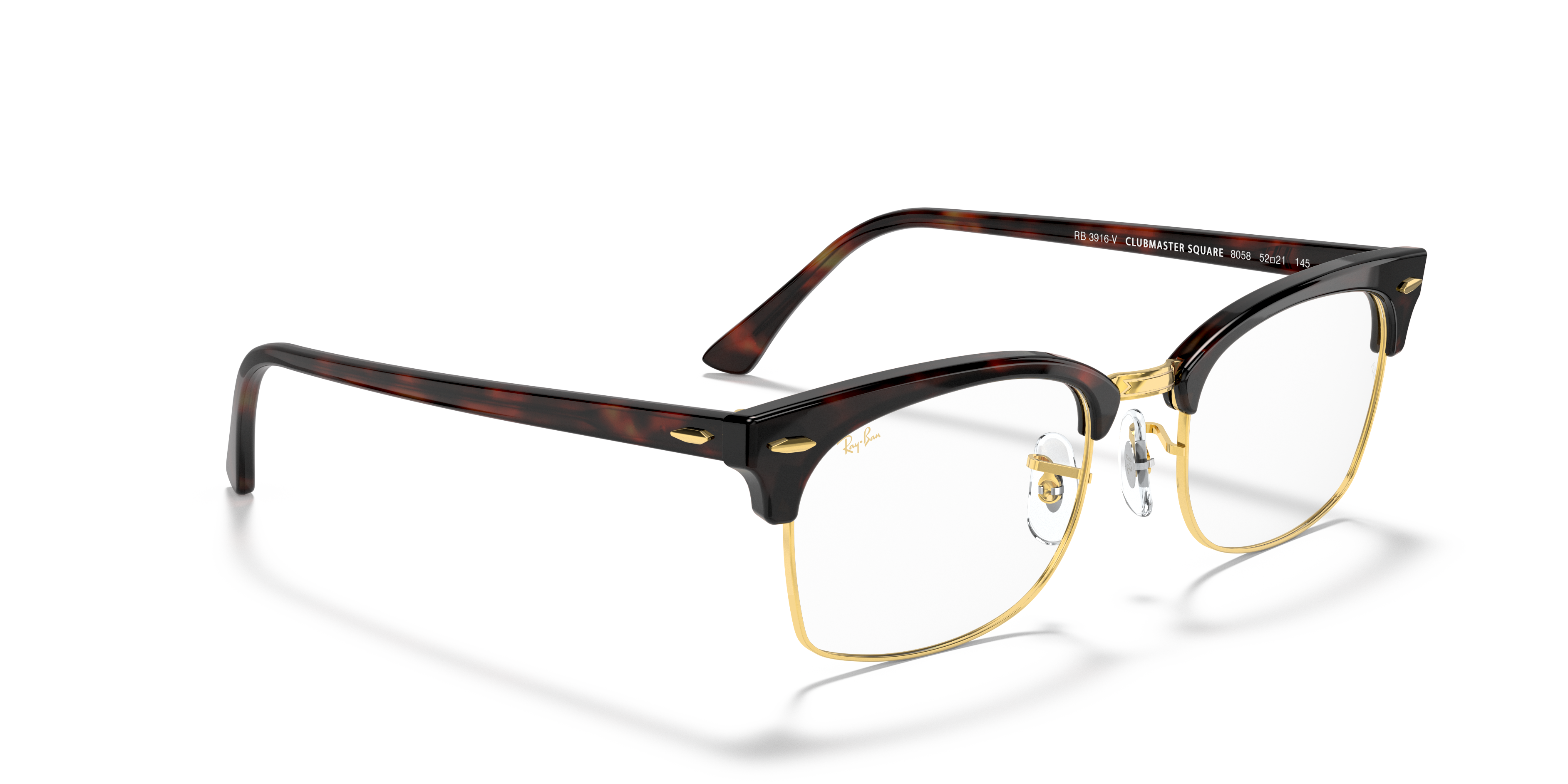 ray ban square optics