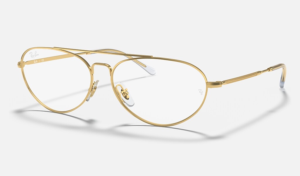 markt Berucht Sluier Rb6454 Optics Eyeglasses with Gold Frame | Ray-Ban®