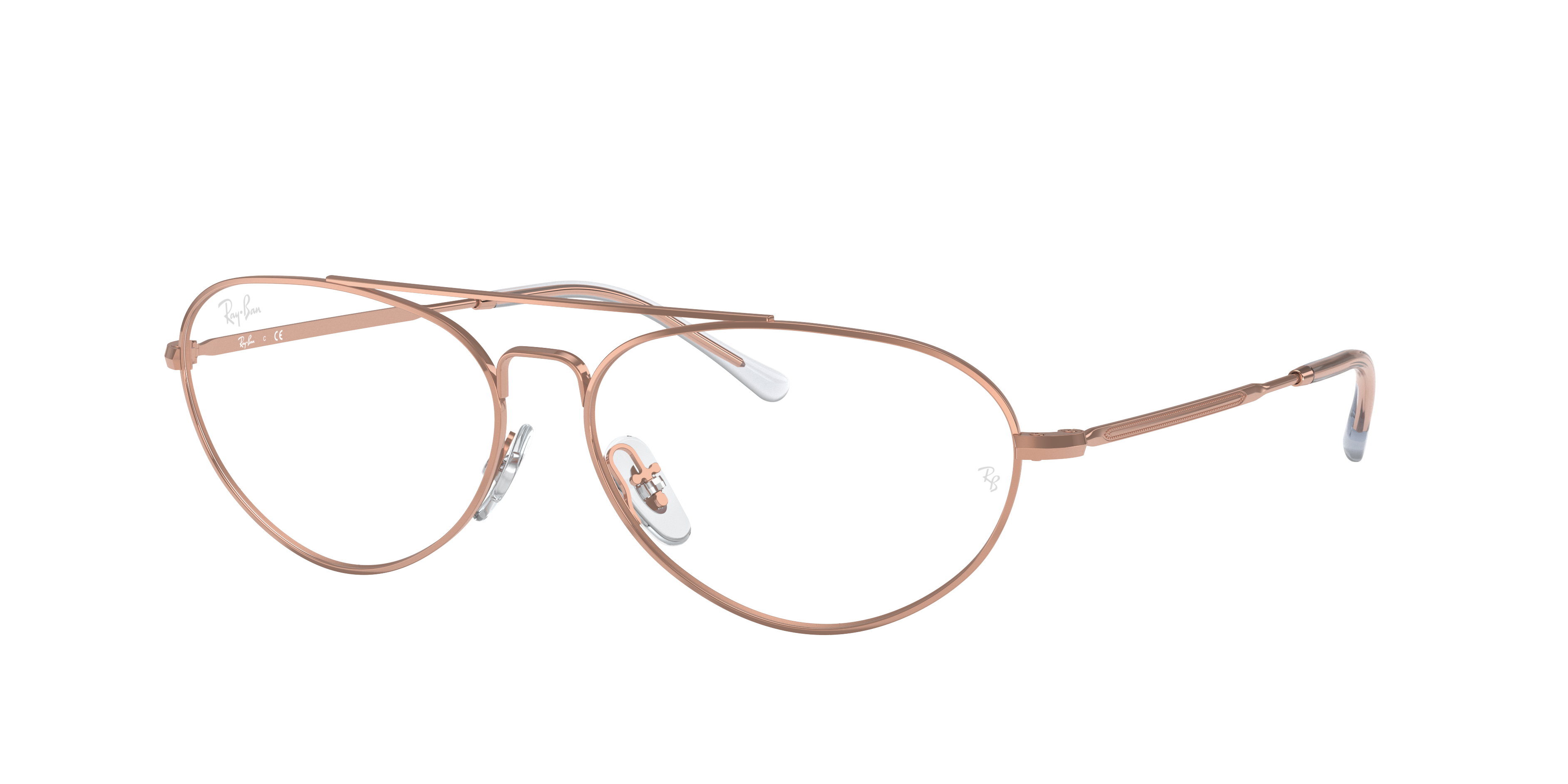 Rb6454 Optics Eyeglasses with Rose Gold Frame | Ray-Ban®