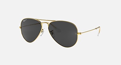 AVIATOR CLASSIC Sunglasses in Arista Gold and B 15 Brown RB3025 Ray Ban