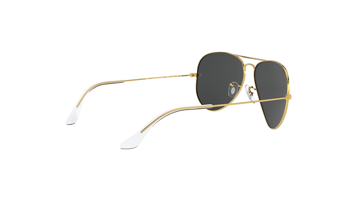 Ray Ban RB3025 Aviator Large Metal Sunglasses - 919648 Legend Gold/Black