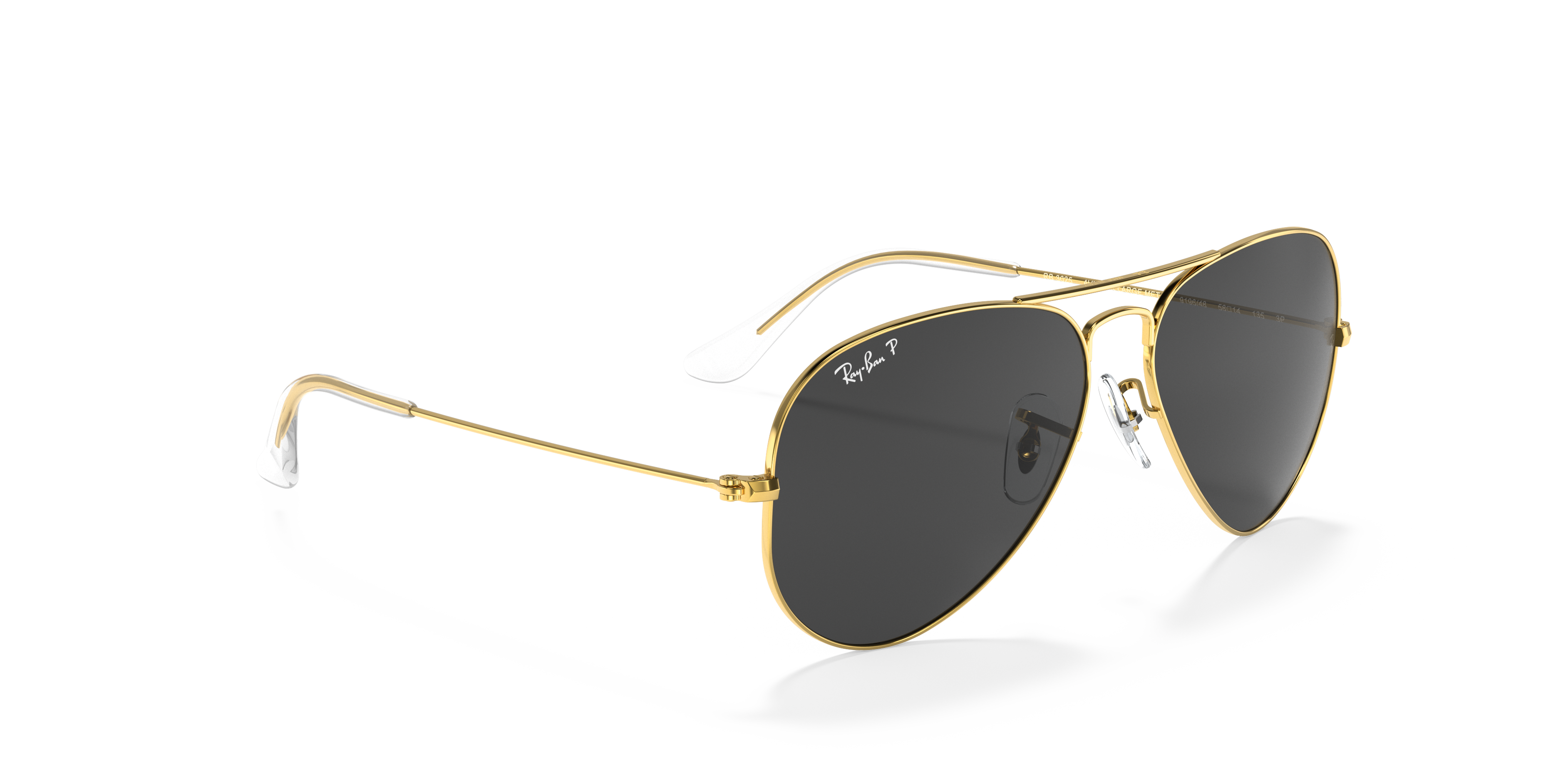 ray ban aviator gold frame