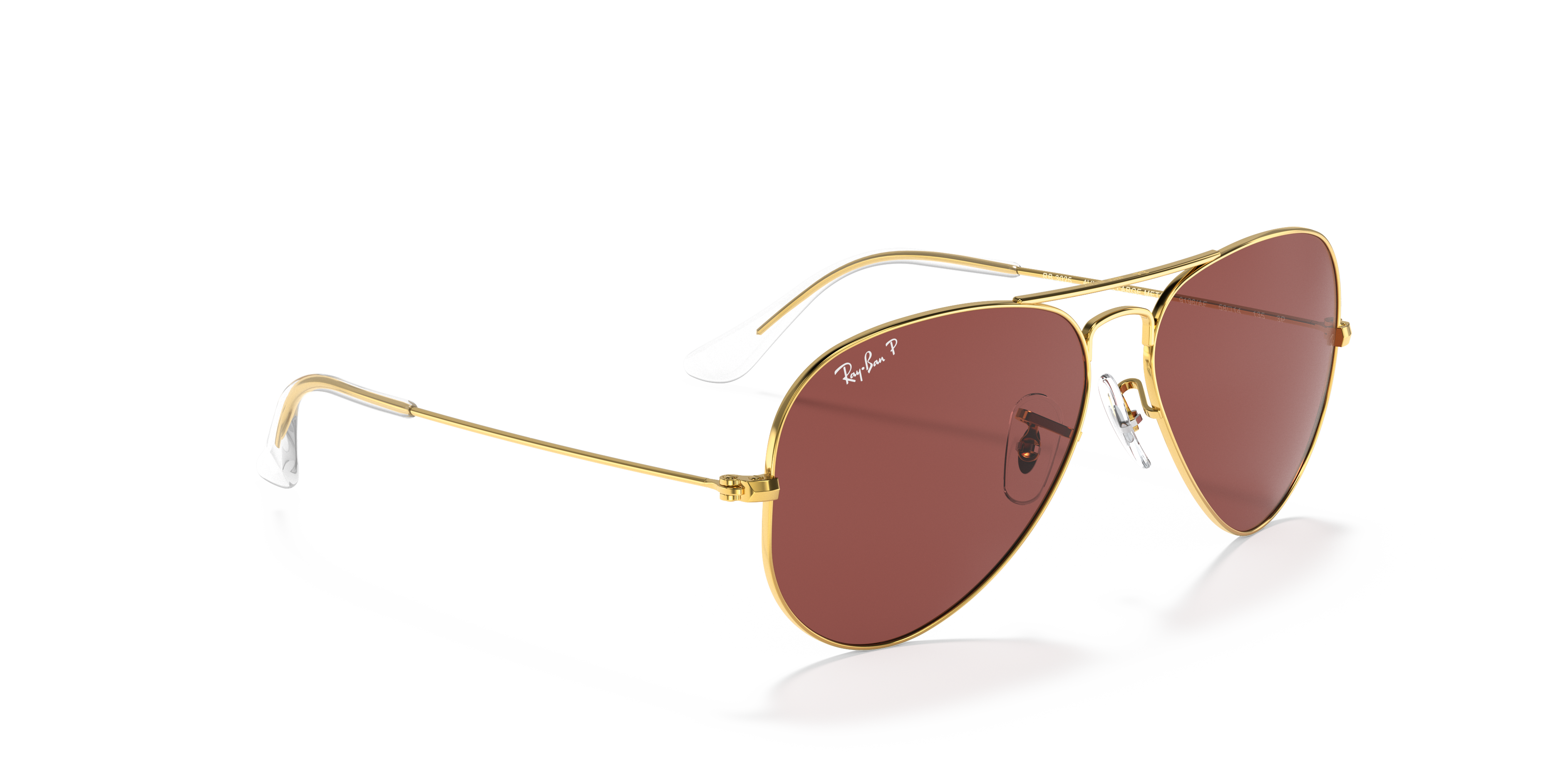 Aviator Classic Sunglasses in Gold and Violet | Ray-Ban®