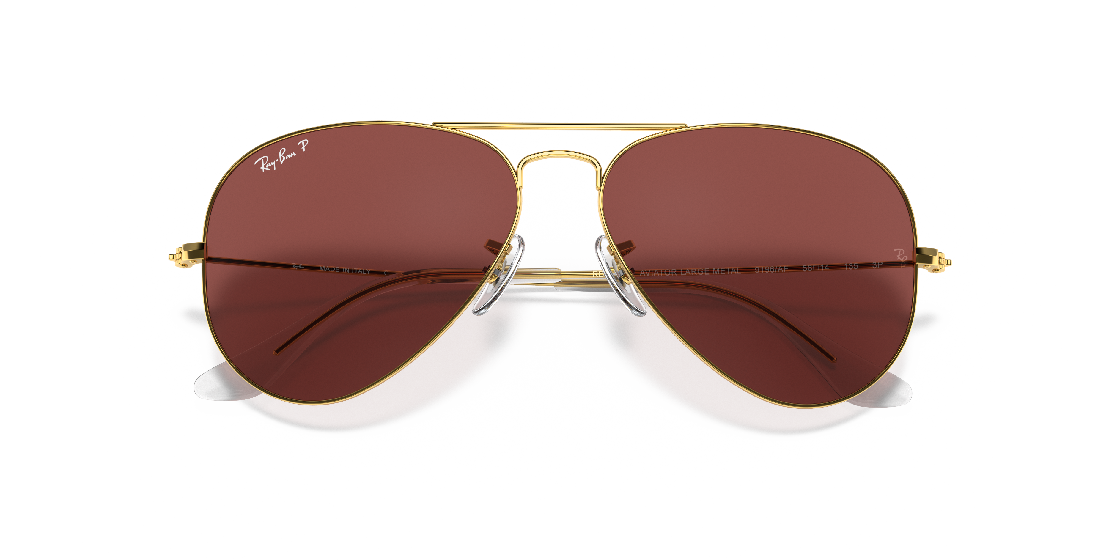 rayban sunglass gold