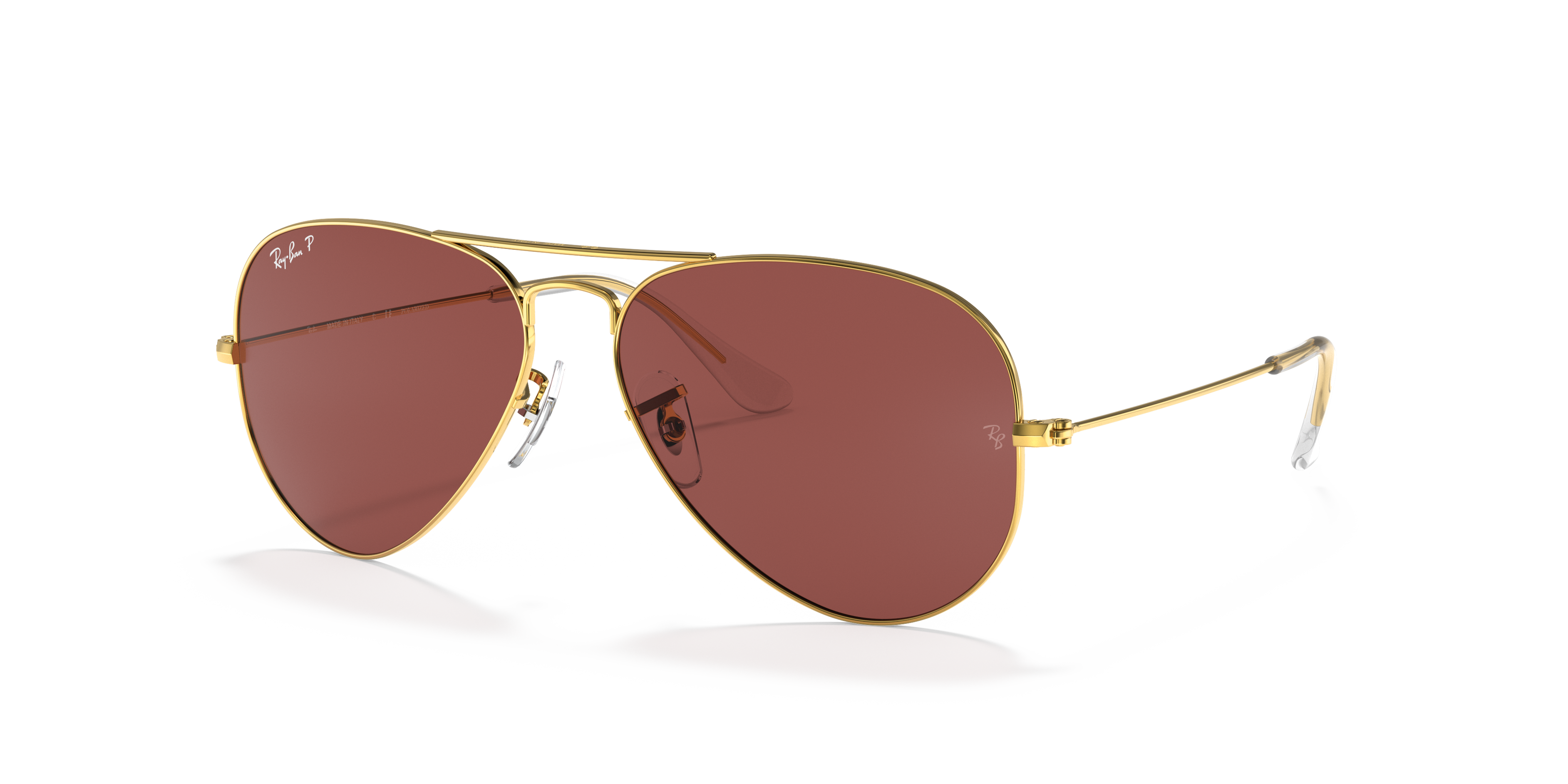 ray ban violet aviator