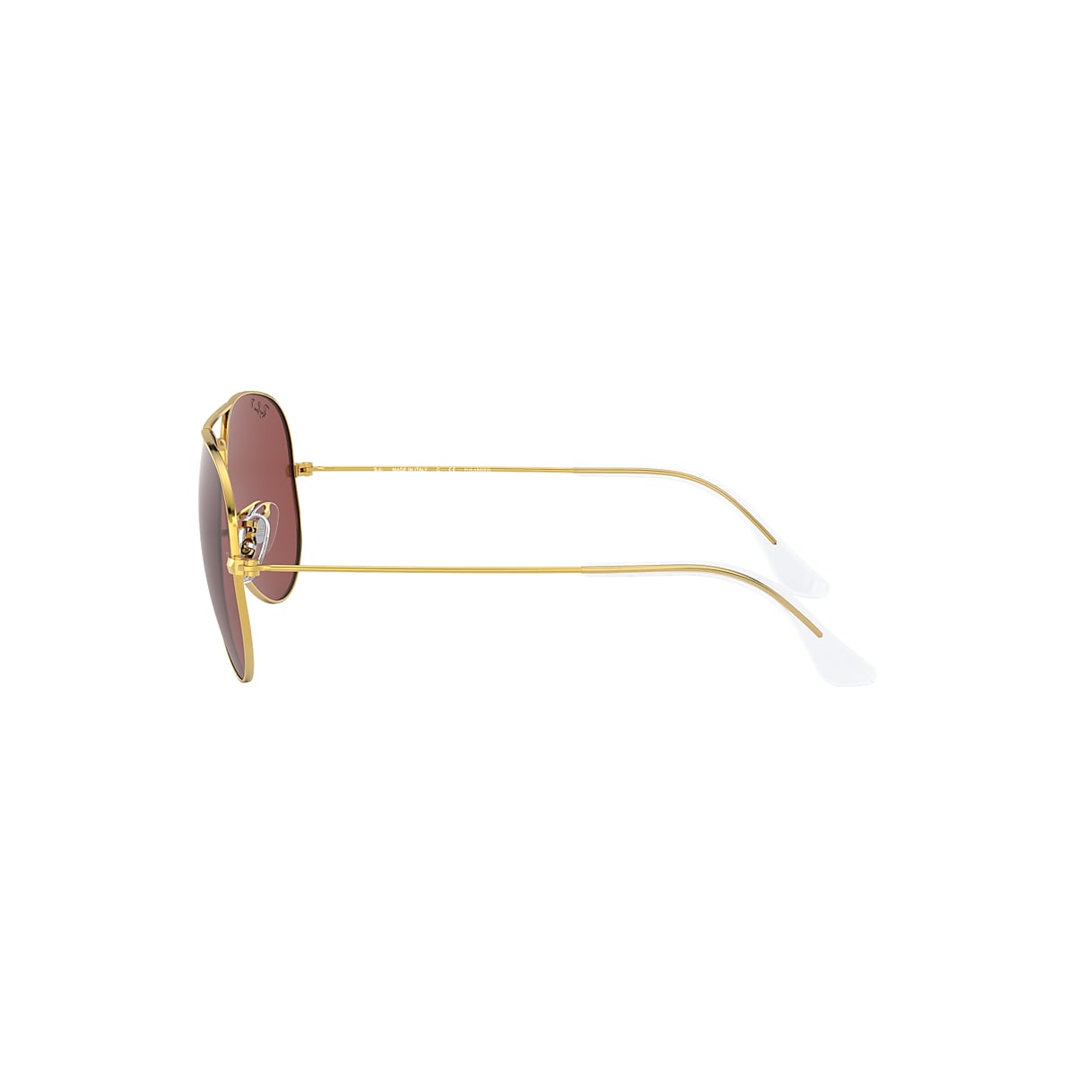 Ray-Ban RB3025 ゴールド サングラス AVIATOR CLASSIC Sunglasses in Gold and Blue - RB3025 | Ray