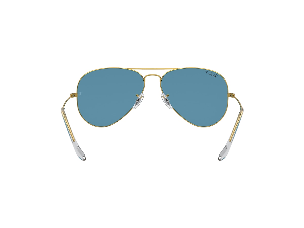 AVIATOR CLASSIC Sunglasses in Gold and Blue - RB3025 | Ray AVIATOR CLASSIC Sunglasses in Gold and Blue - RB3025 | Ray