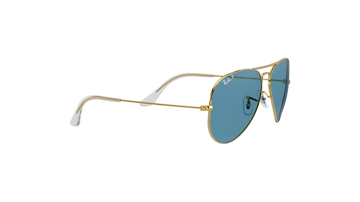 AVIATOR CLASSIC Sunglasses in Gold and Blue - RB3025 | Ray-Ban® US