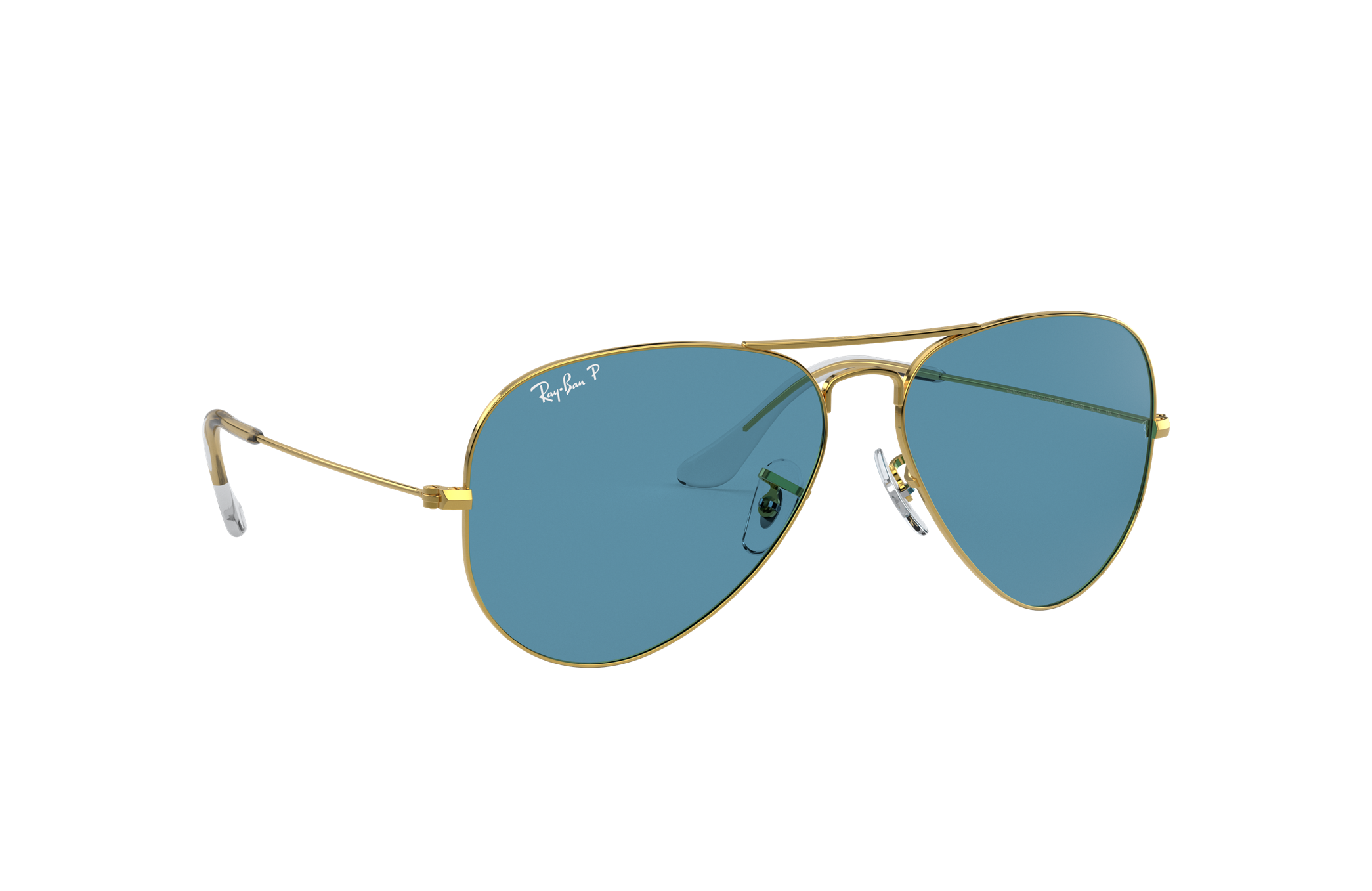 rayban polarized aviator sunglasses