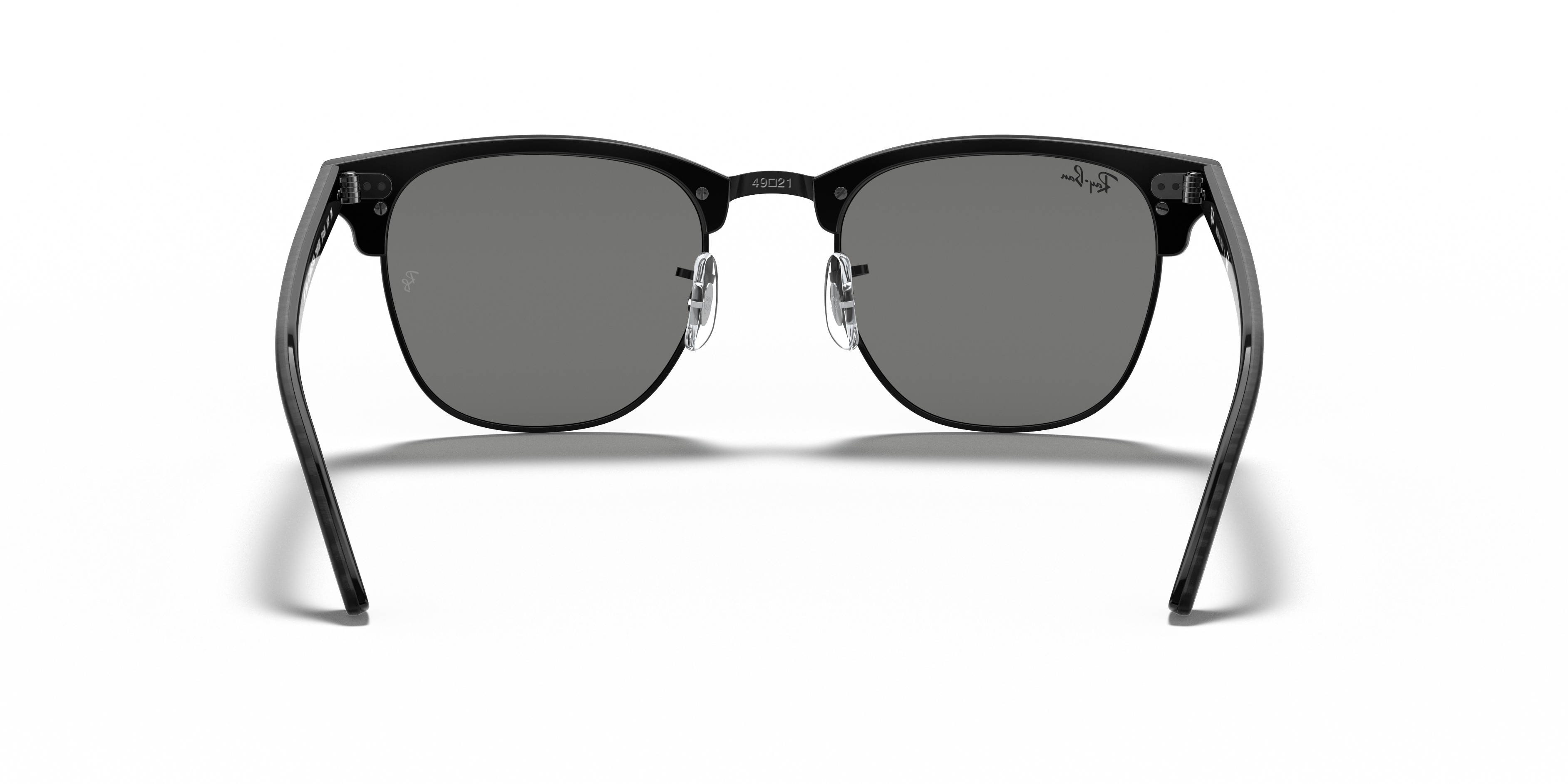 matte black ray ban clubmaster