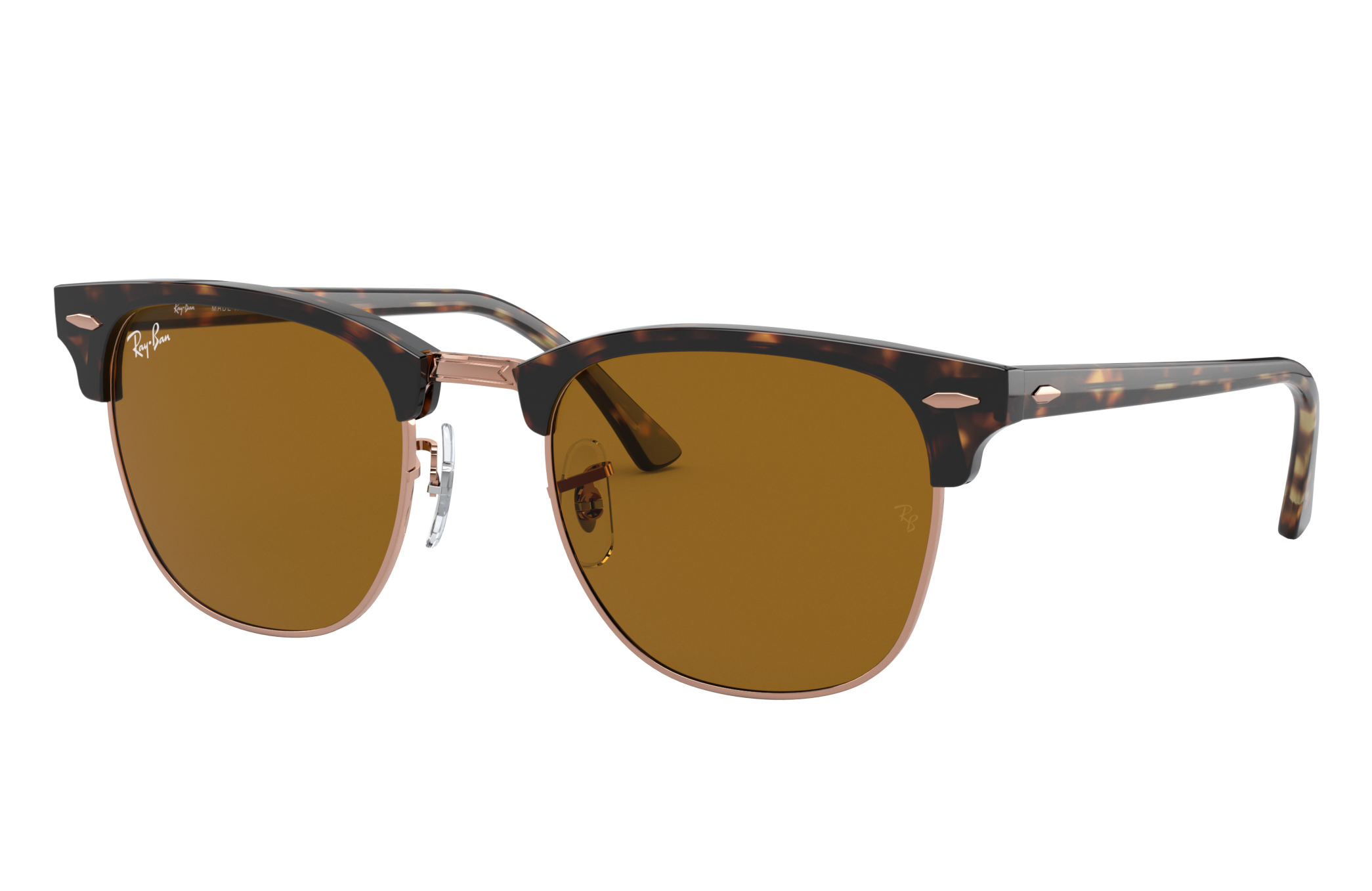 Ray-Ban Clubmaster Classic RB3016 Shiny 