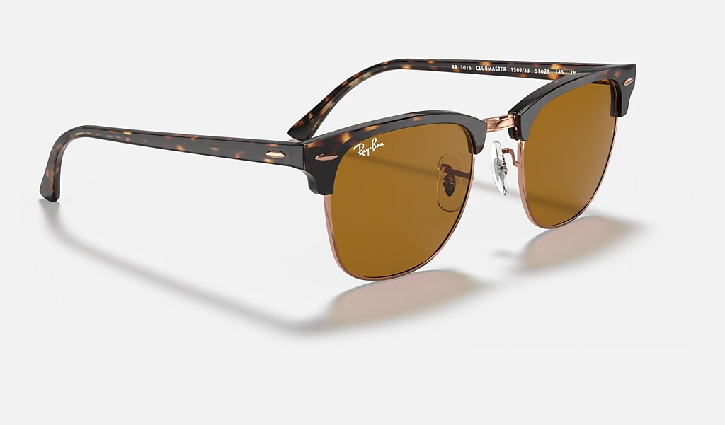 Clubmaster Classic Sunglasses in Havana and Brown - RB3016 | Ray-Ban®