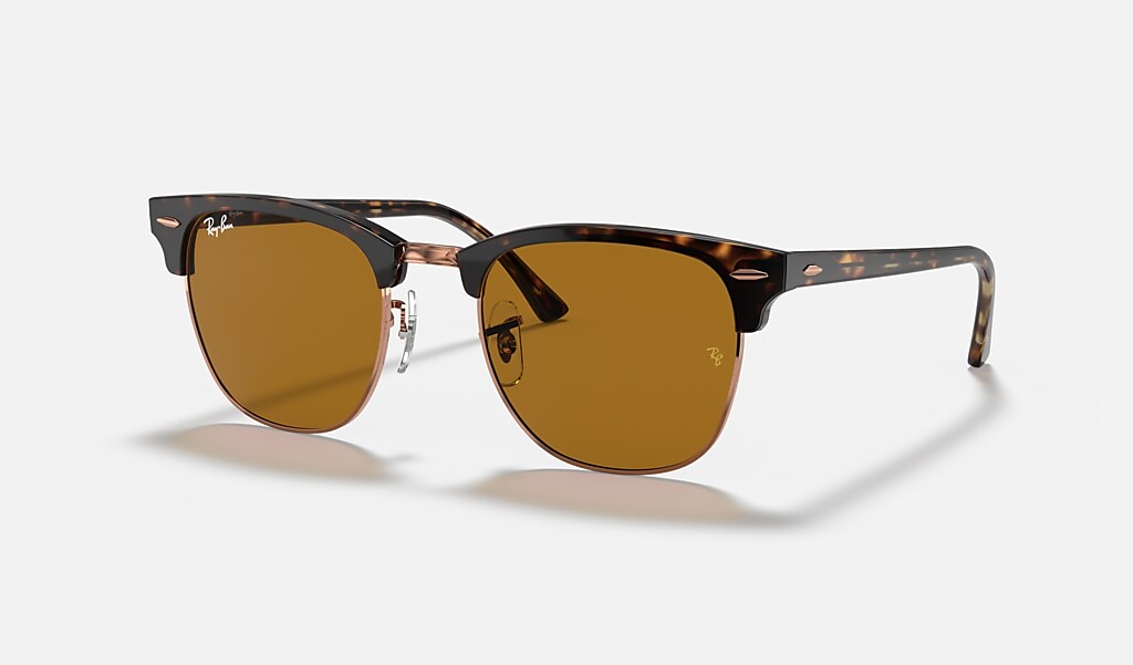 Duizeligheid Alert salto Clubmaster Classic Sunglasses in Havana and Brown | Ray-Ban®