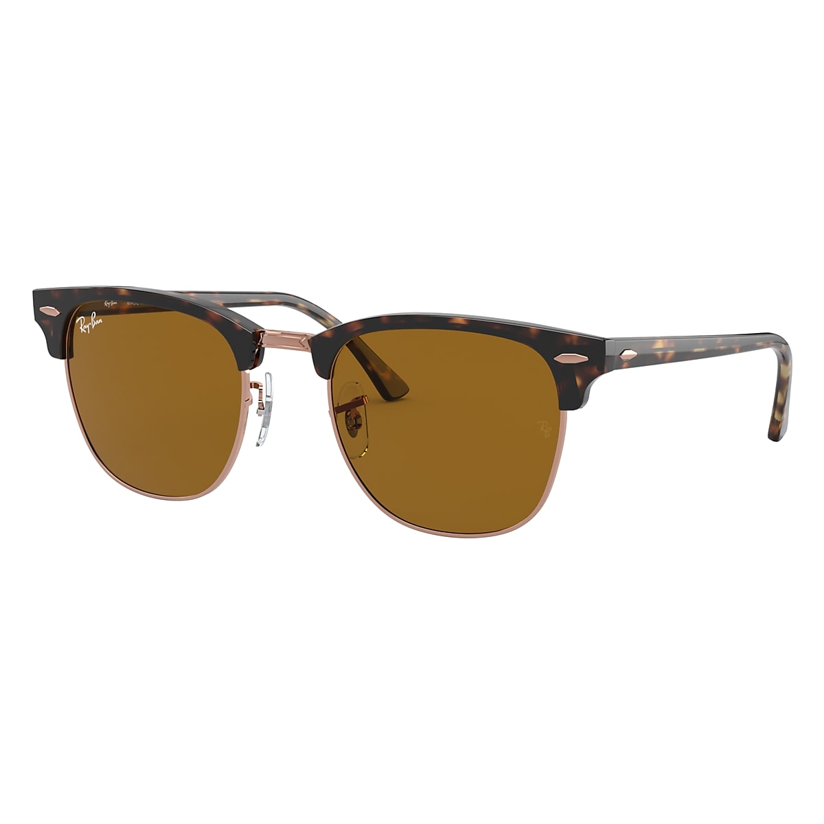evne Hollow dyd Clubmaster Classic Sunglasses in Havana and Brown - RB3016 | Ray-Ban® US
