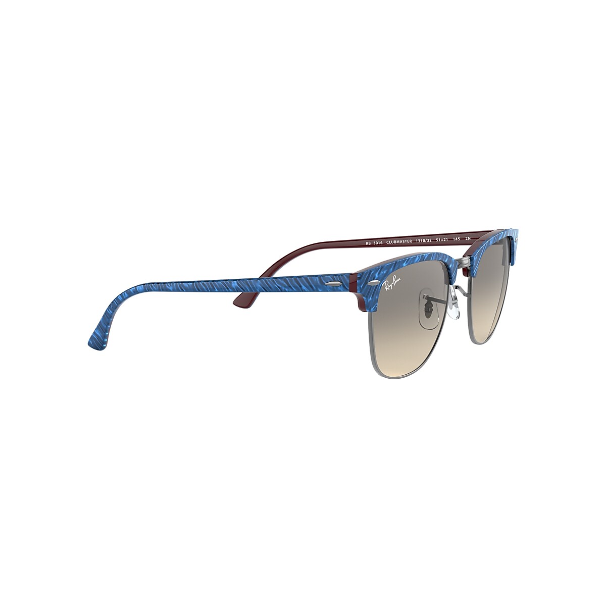 Unisex Blue Marble Aviator Sunglasses 