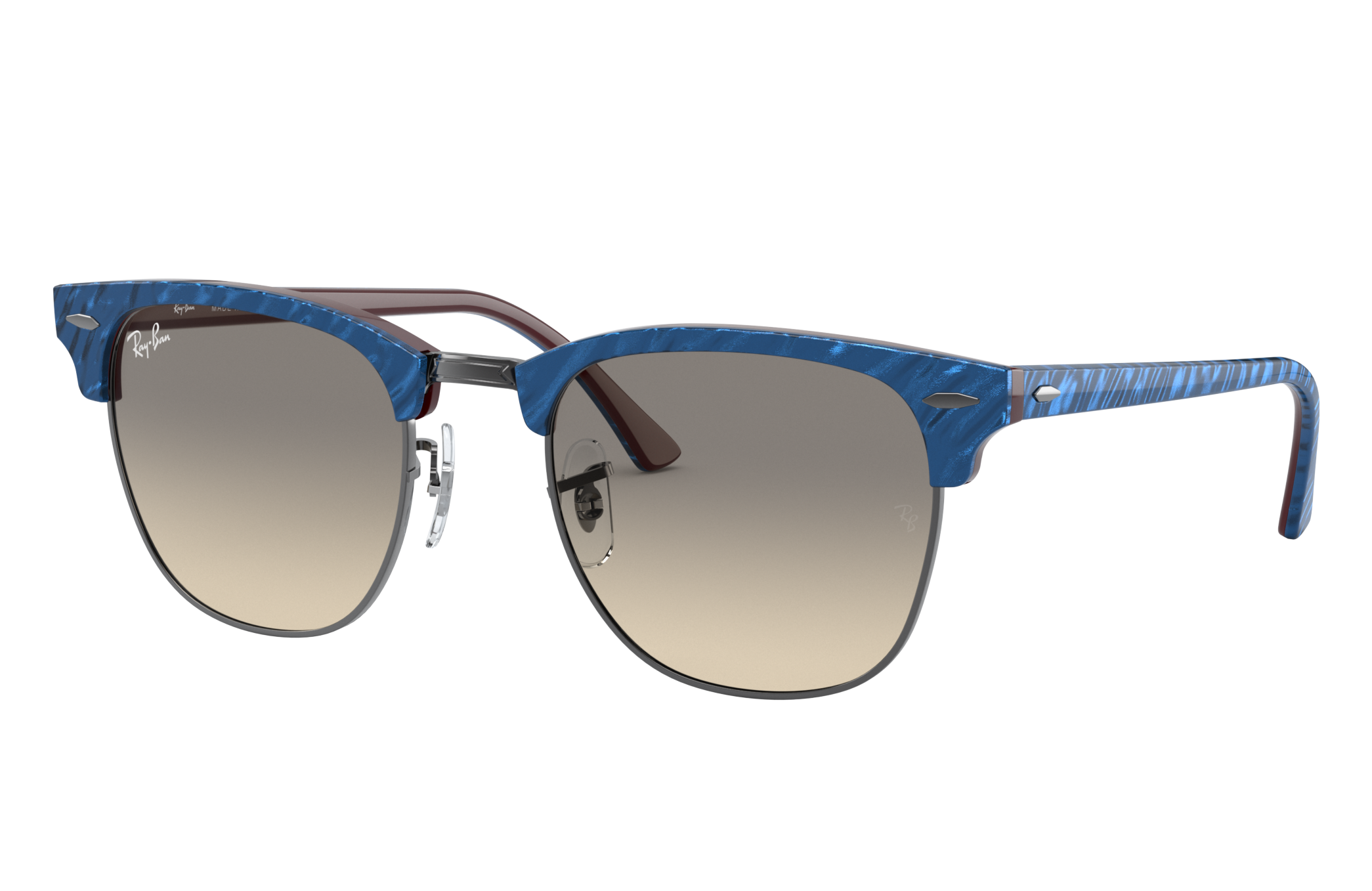 ray ban clubmaster blue grey