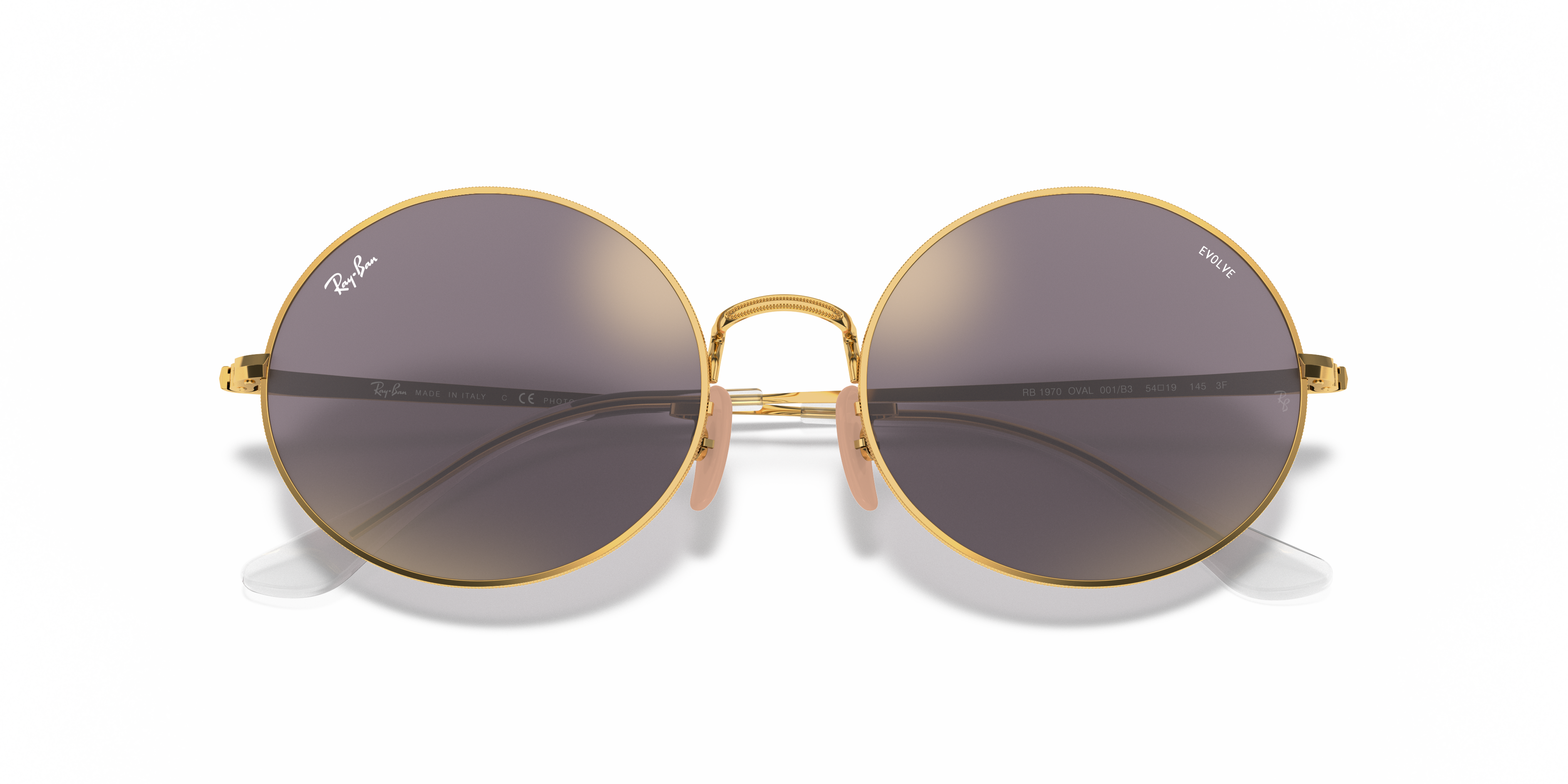 ray ban oval 1970 mirror evolve