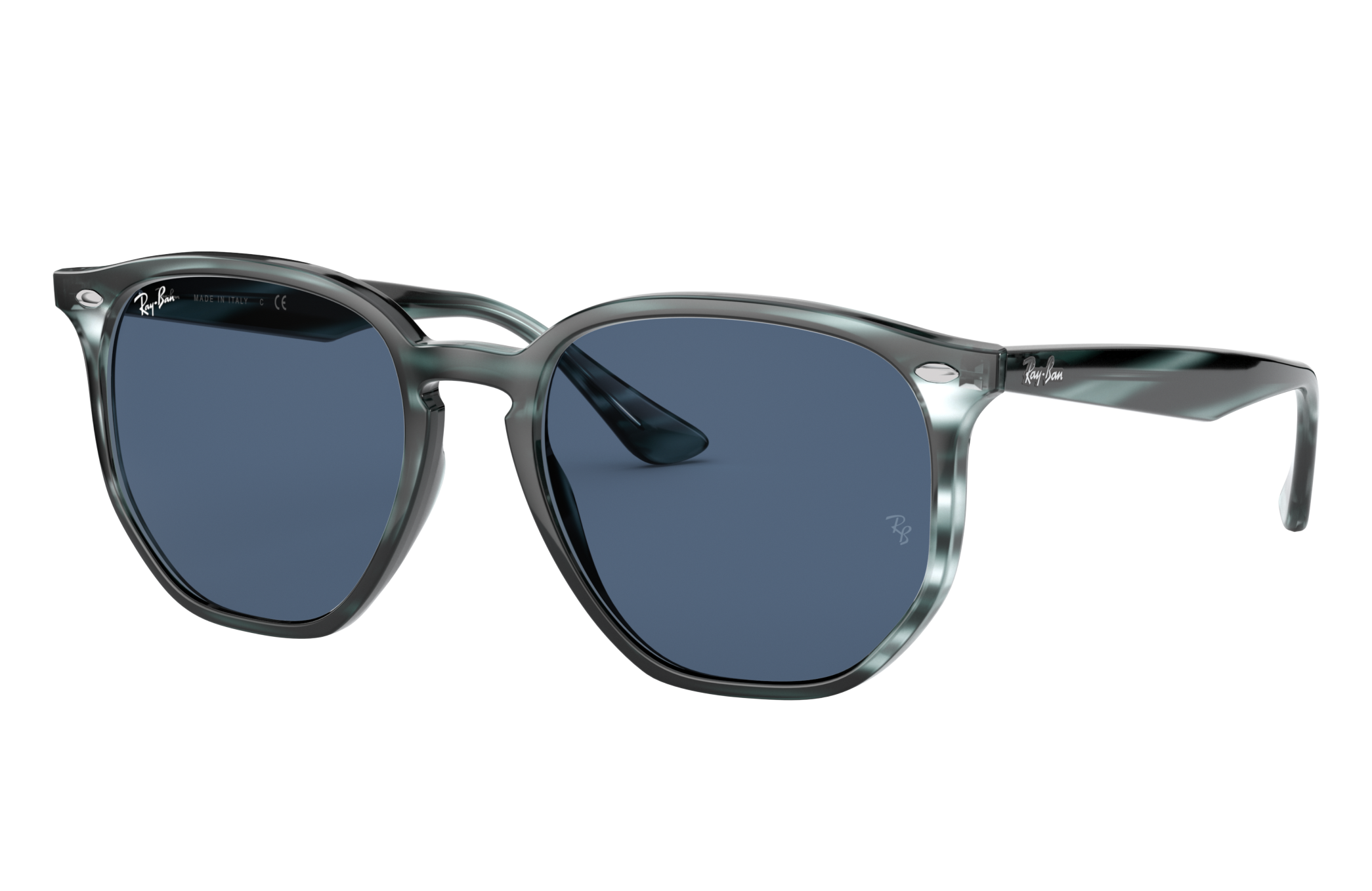 rb4306-sunglasses-in-striped-blue-havana-and-dark-blue-rb4306-ray