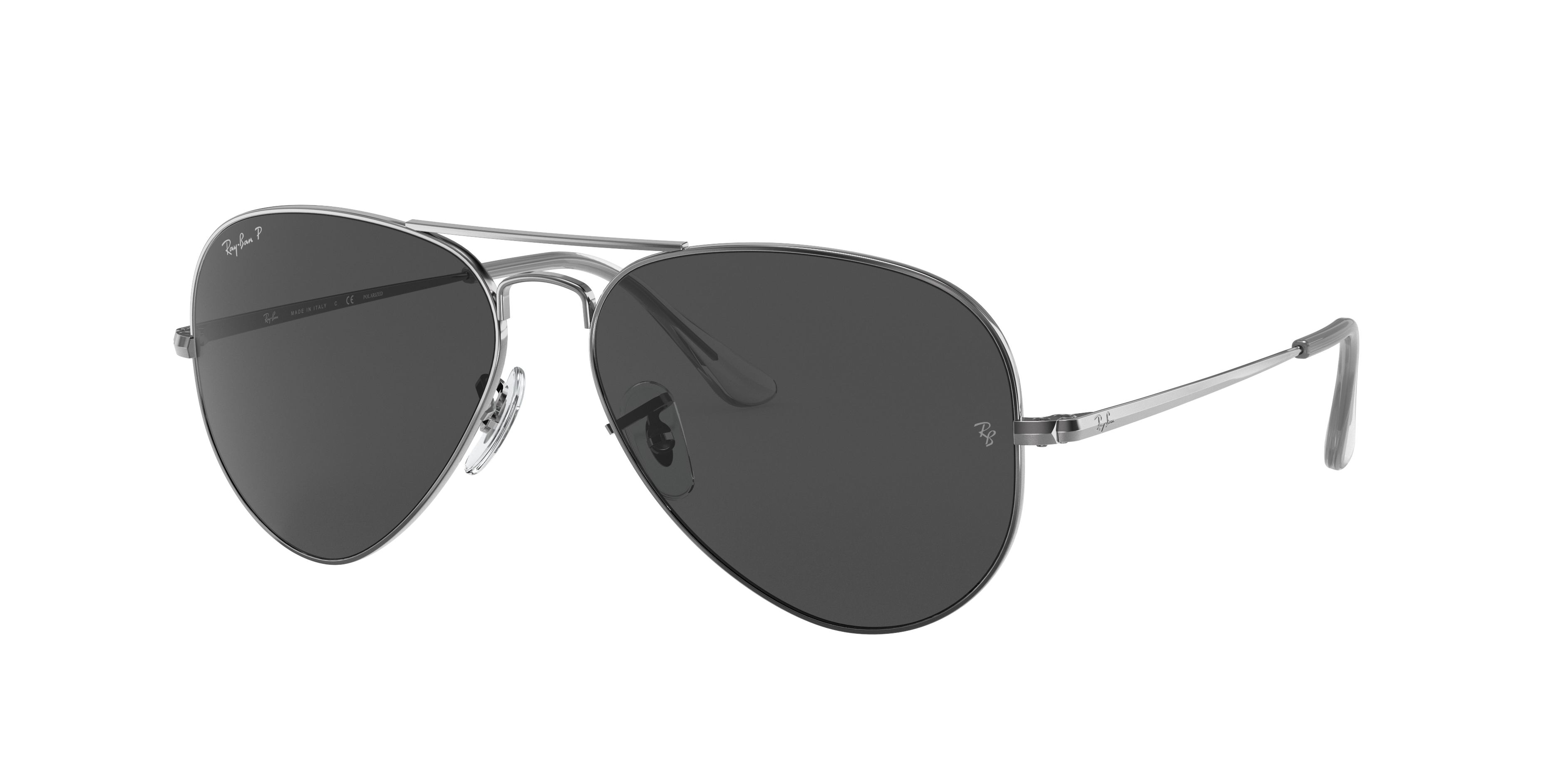 ray ban aviator gunmetal polarized