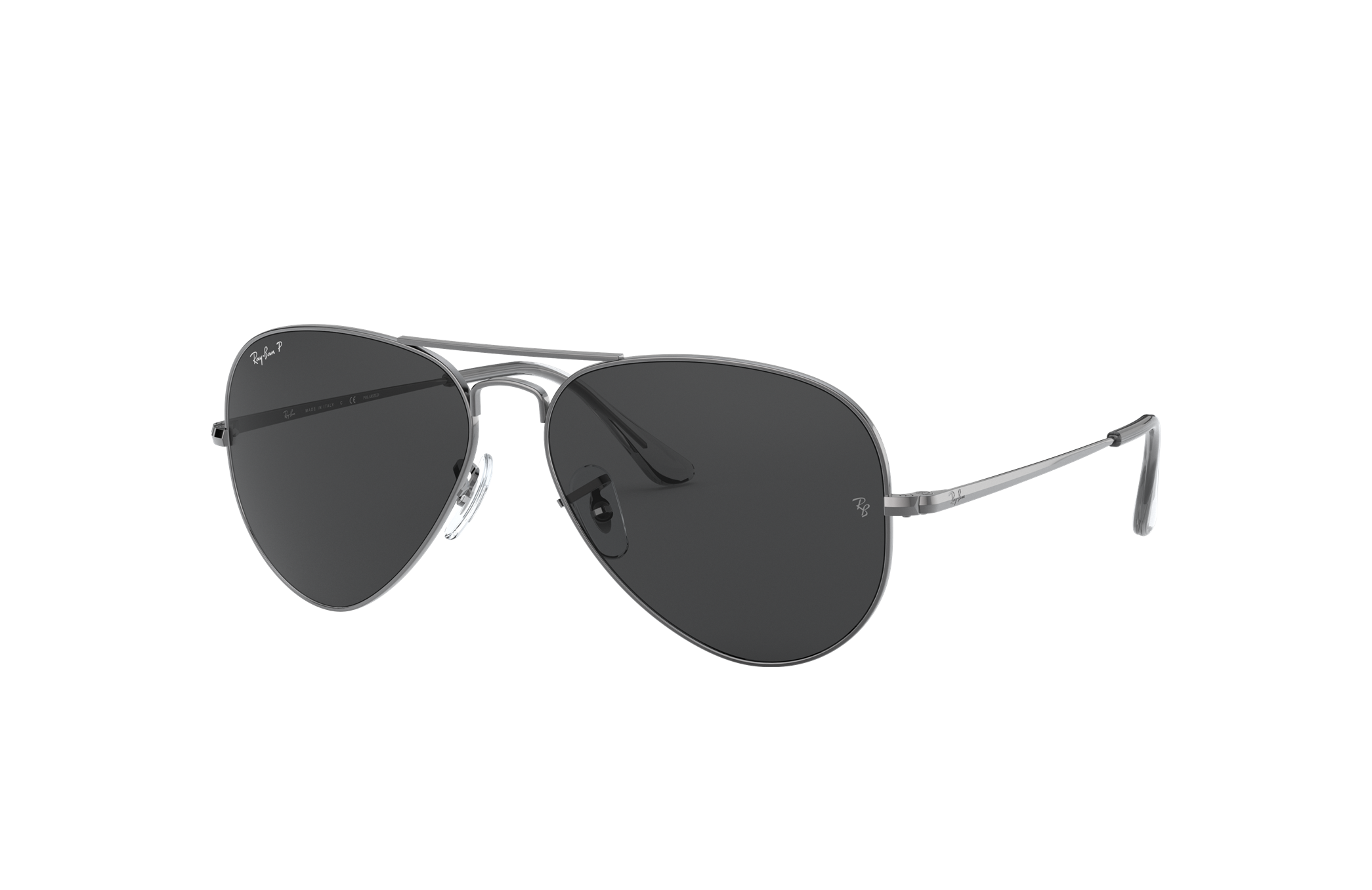 AVIATOR METAL II Sunglasses in Gunmetal and Black - RB3689 | Ray-Ban® US