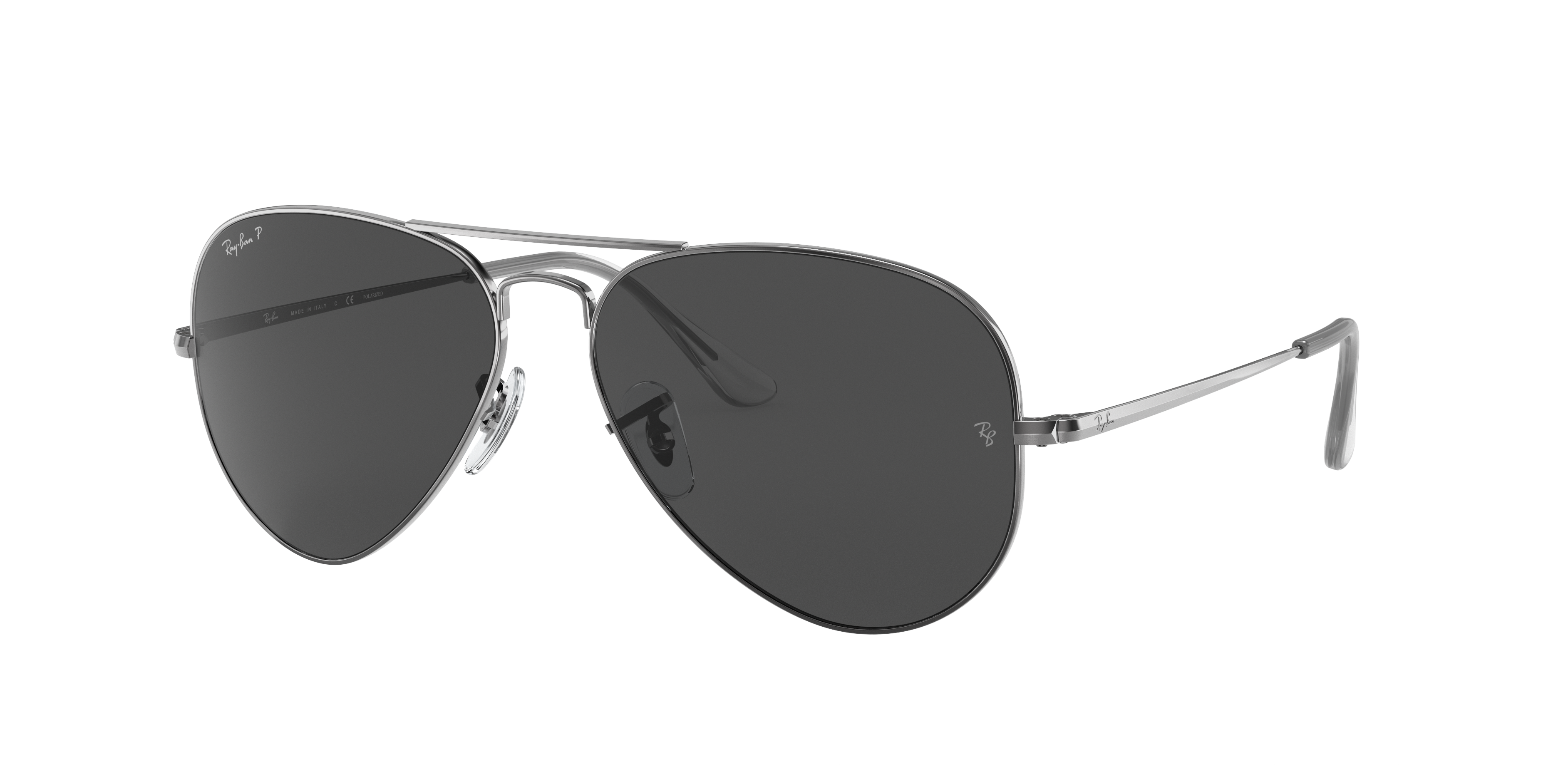 gat straf tolerantie Aviator Metal Ii Sunglasses in Gunmetal and Black | Ray-Ban®