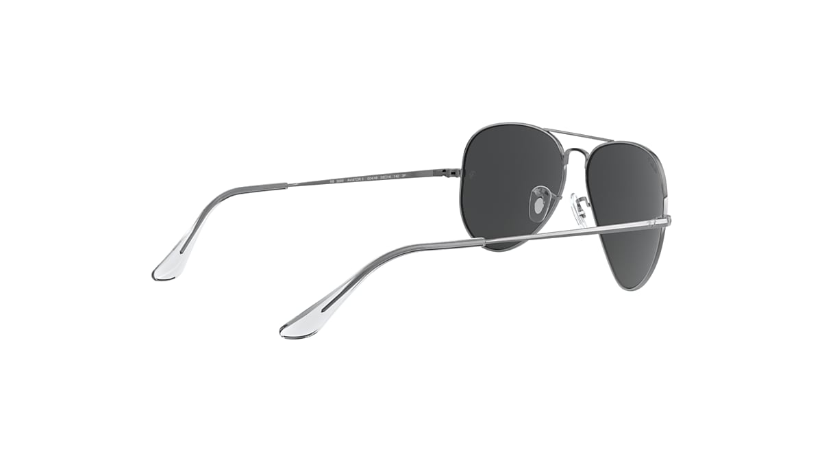 AVIATOR METAL II Sunglasses in Gunmetal and Black - RB3689 AVIATOR METAL II Sunglasses in Gunmetal and Black - RB3689