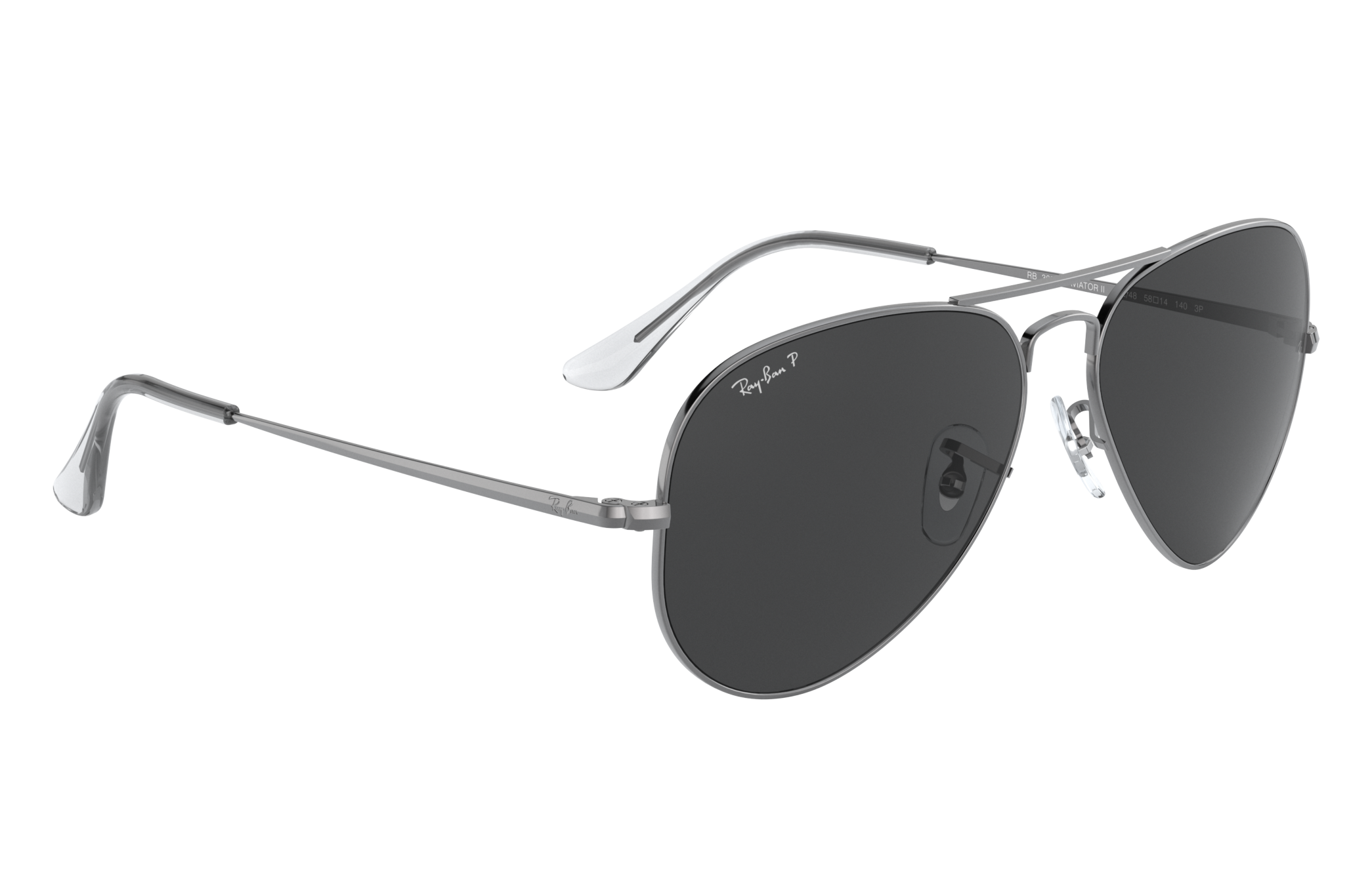 ray ban aviator all black