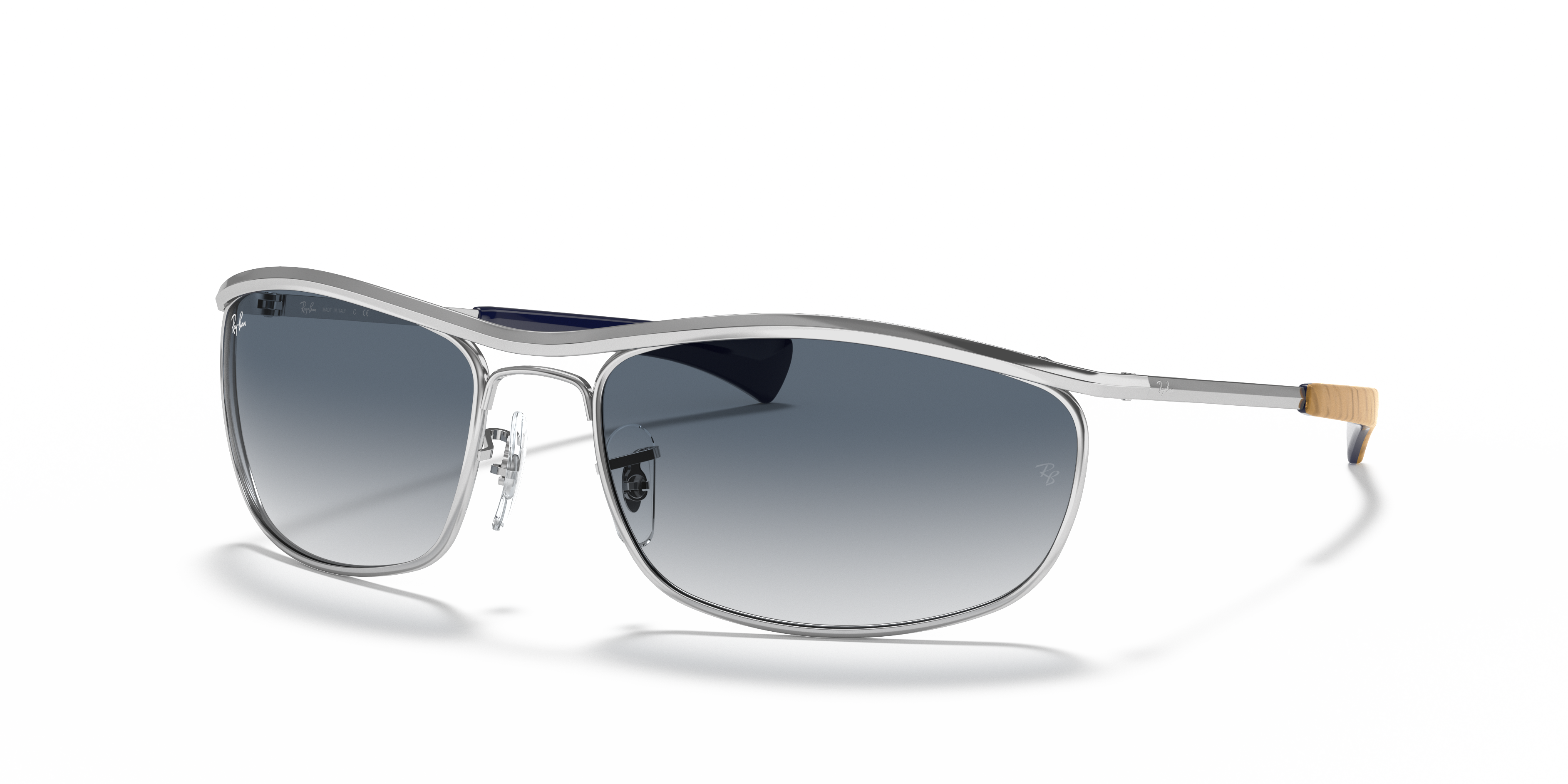 ray ban olympian silver