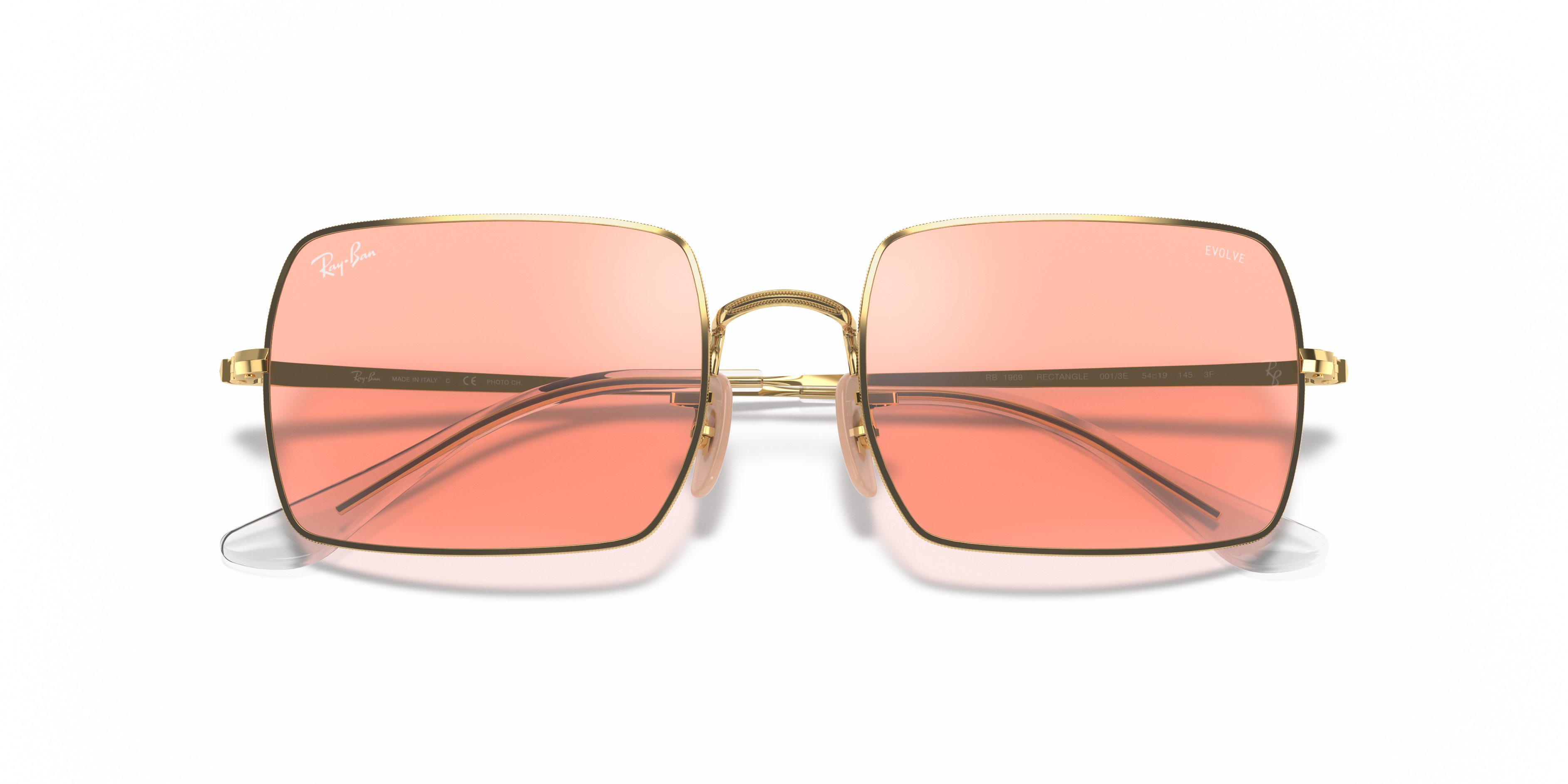 ray ban hexagonal flat lenses bronze copper