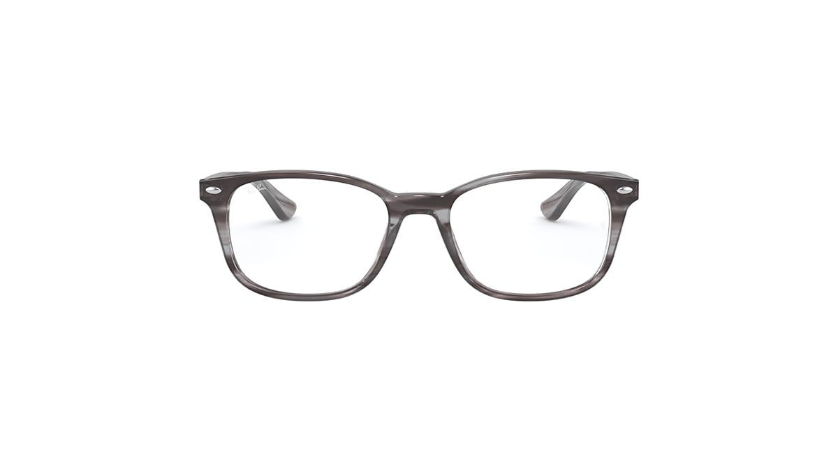 RB5375 OPTICS Eyeglasses with Striped Grey Frame - RB5375 | Ray