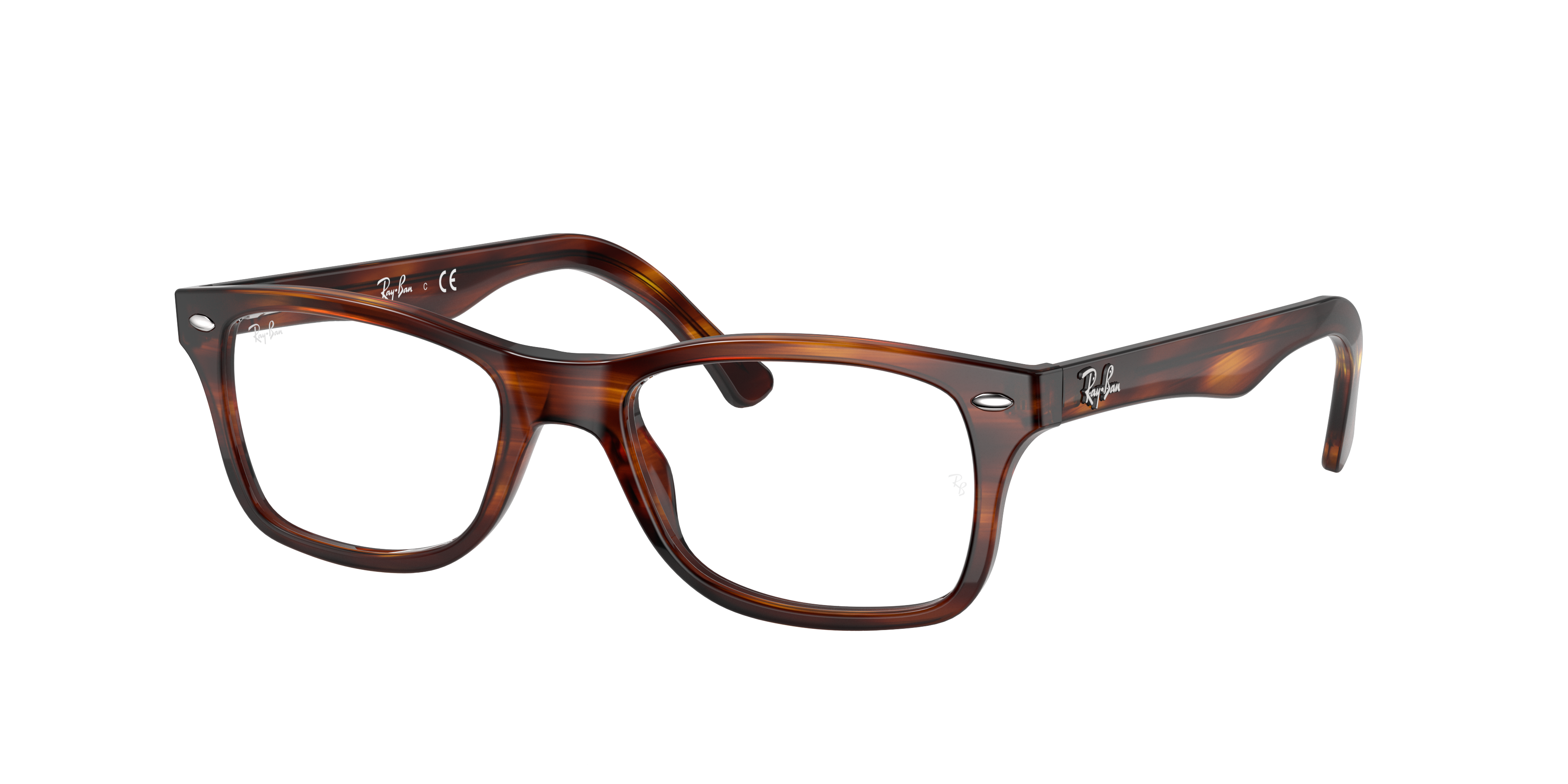 striped havana ray ban