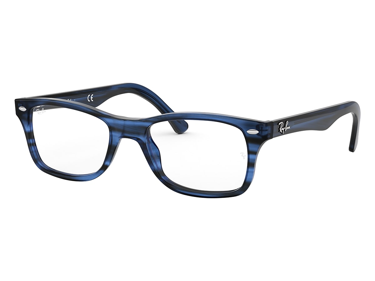 RB5228 OPTICS Eyeglasses with Striped Blue Frame RB5228 Ray