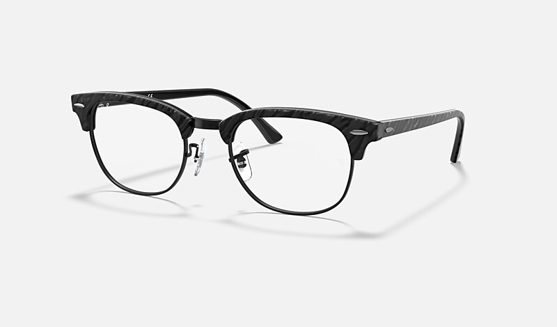 CLUBMASTER MARBLE OPTICS Eyeglasses with Black Frame - RB5154