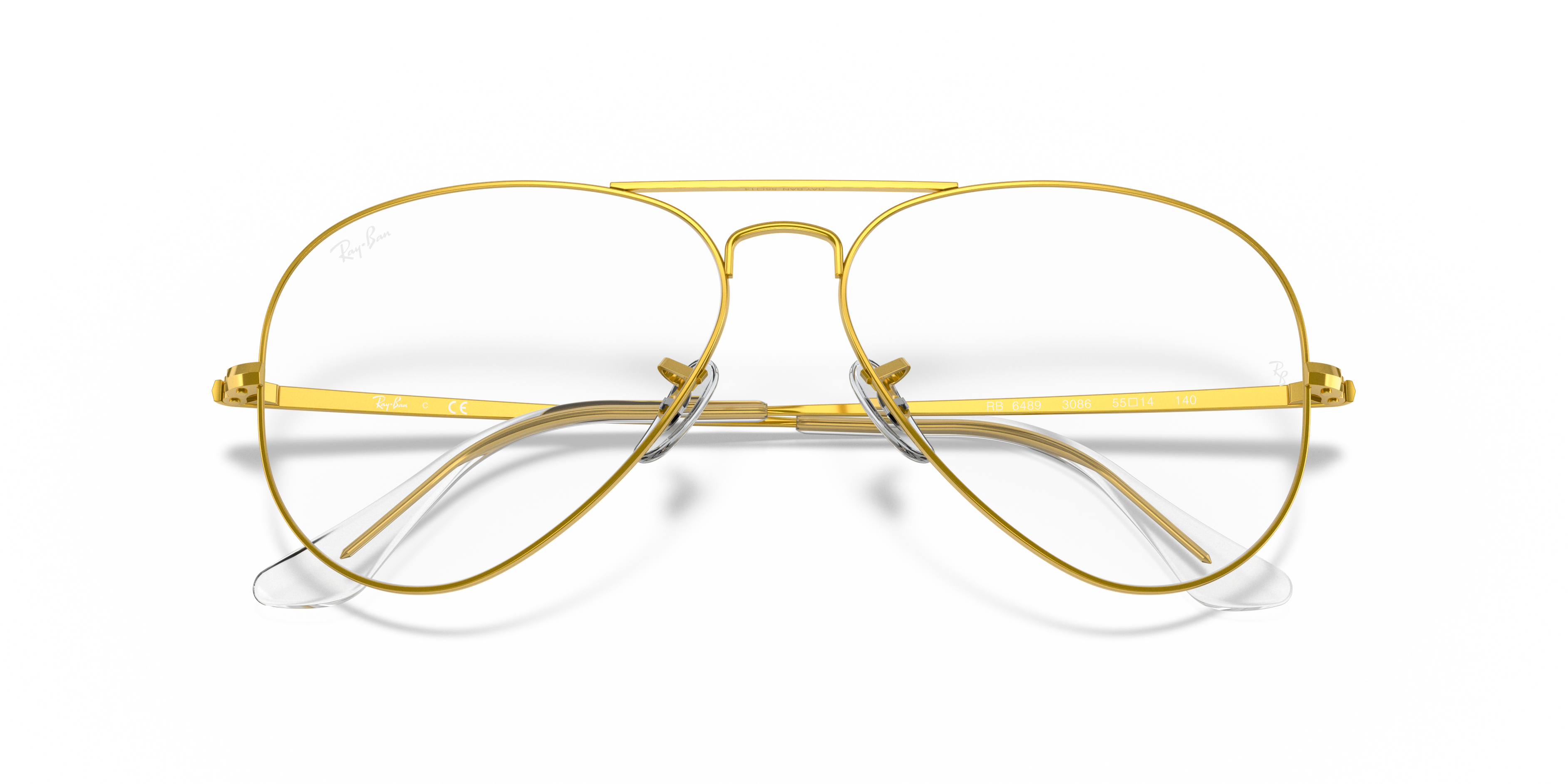 ray ban aviator optics gold