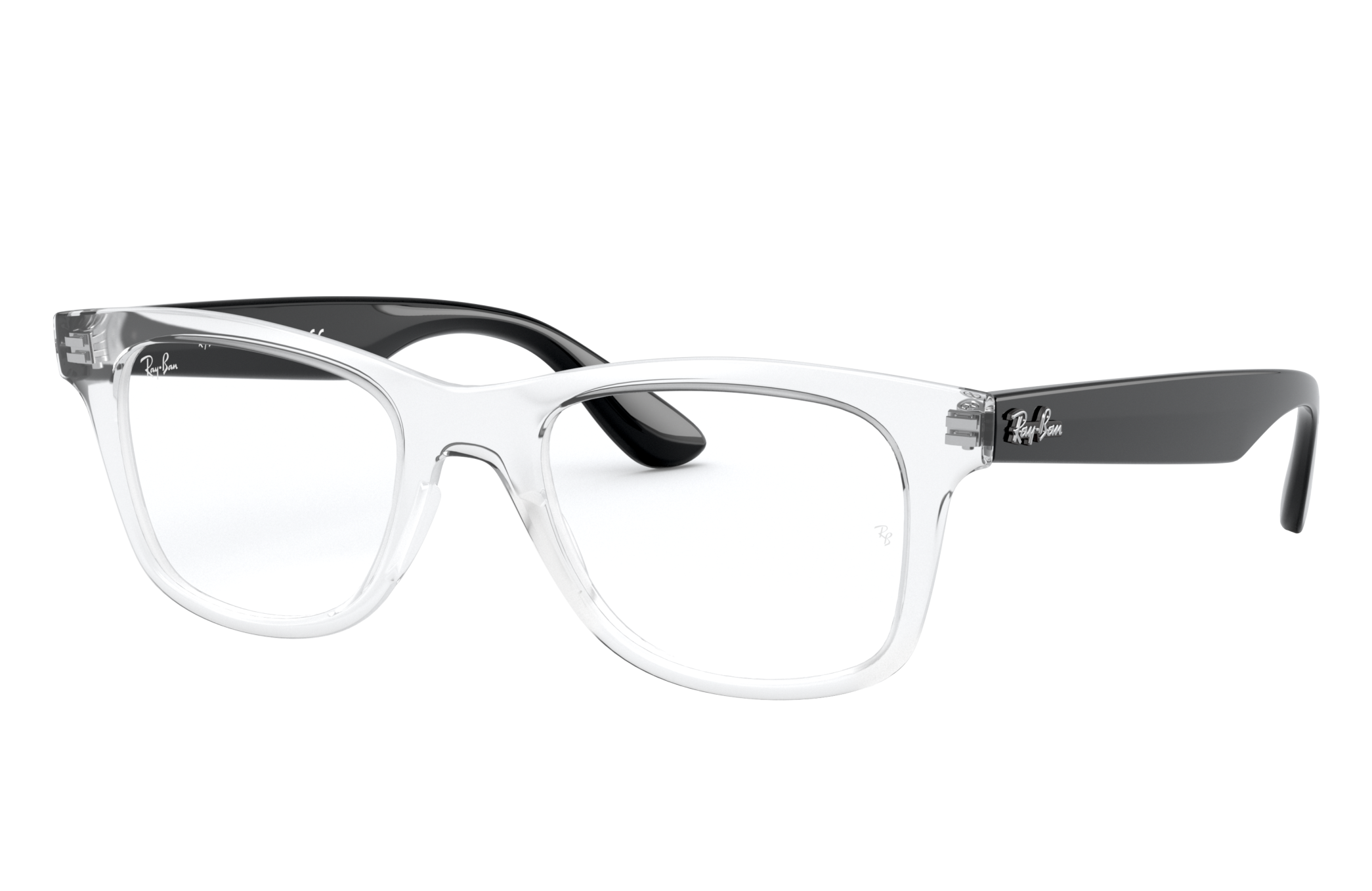 ray ban transparent
