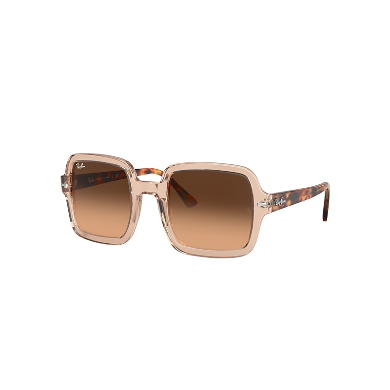 Ray-Ban Rb2188 Sunglasses Transparent Brown Frame Brown Lenses 53-24 product image