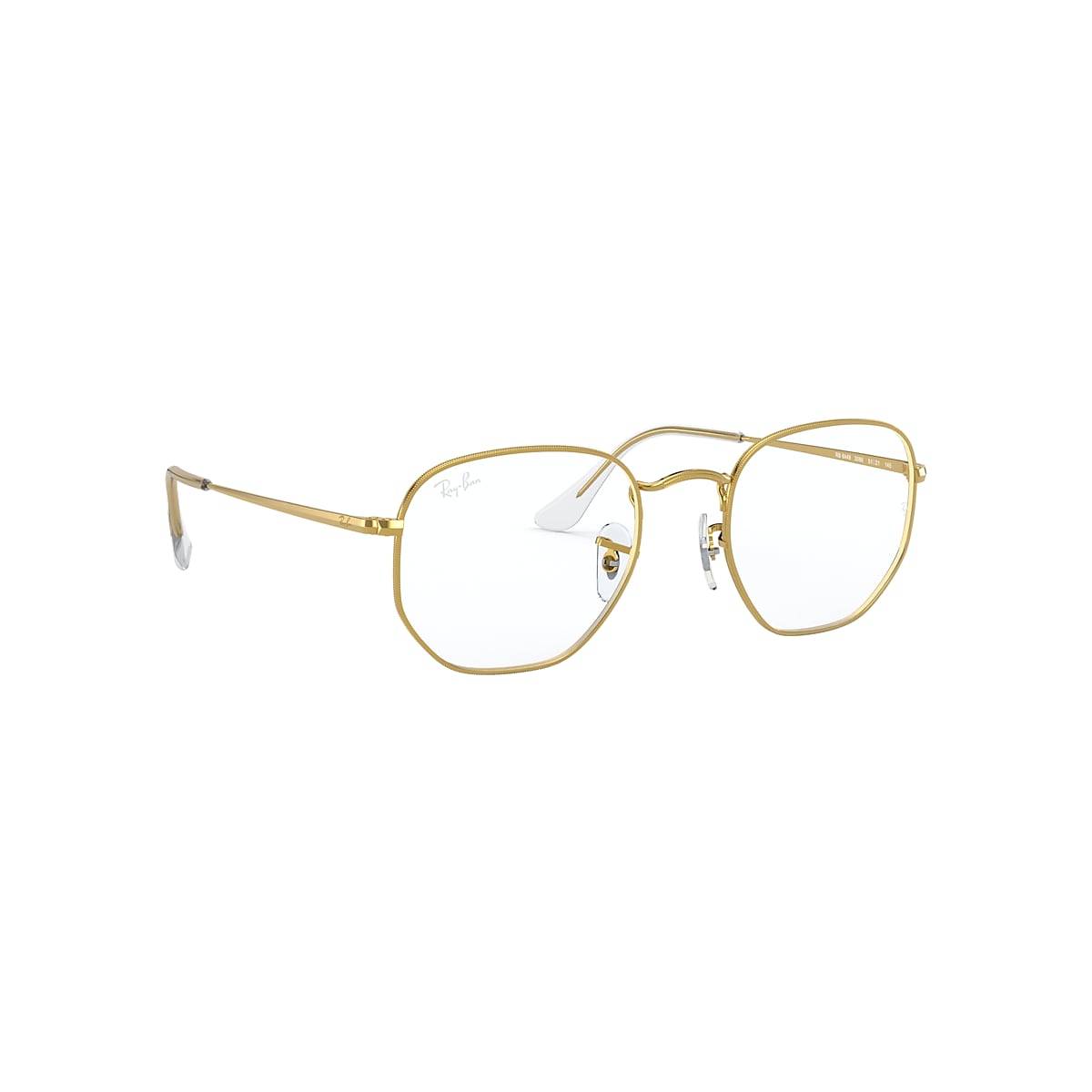 HEXAGONAL OPTICS Eyeglasses with Gold Frame - RB6448 | Ray-Ban® CA