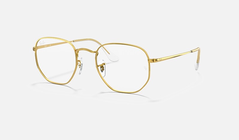 HEXAGONAL OPTICS Eyeglasses with Gold Frame - RB6448 | Ray-Ban® CA