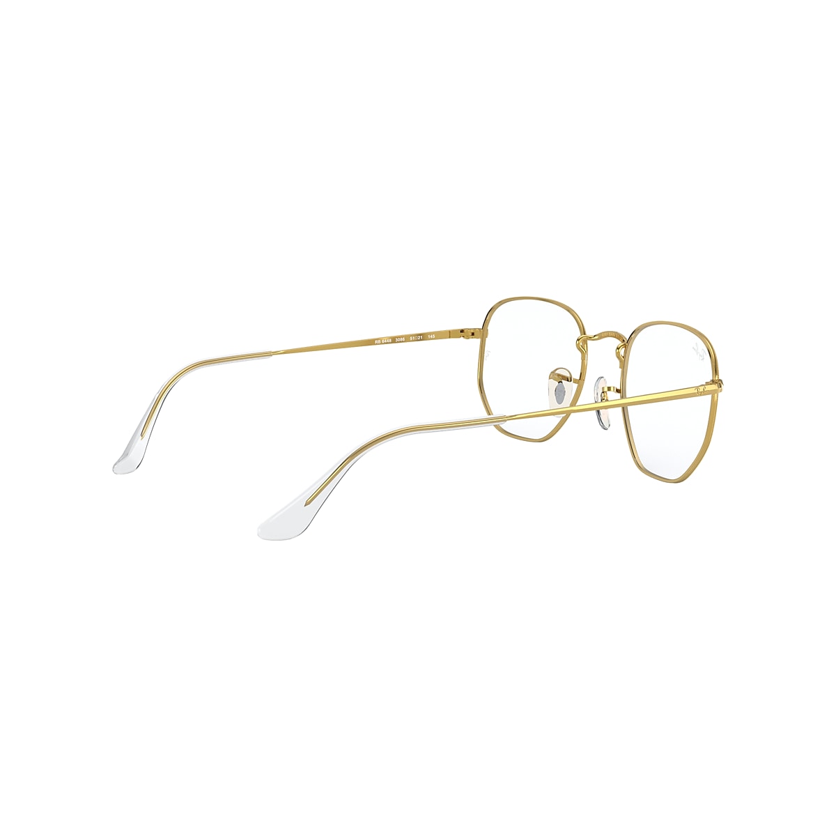 HEXAGONAL OPTICS Eyeglasses with Gold Frame RB6448 Ray Ban US