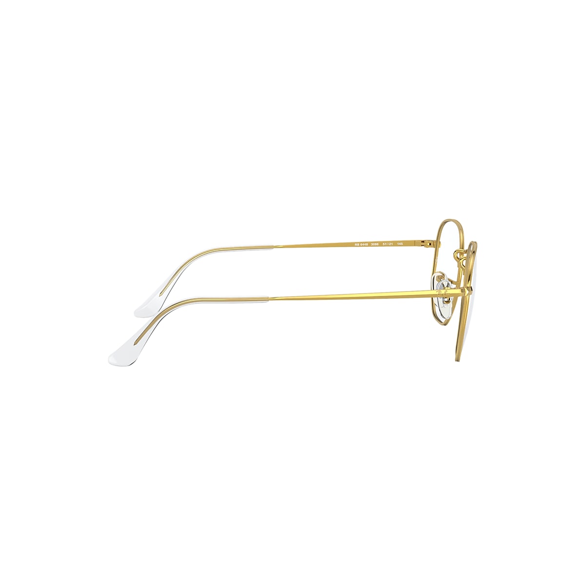 HEXAGONAL OPTICS Eyeglasses with Gold Frame - RB6448 | Ray