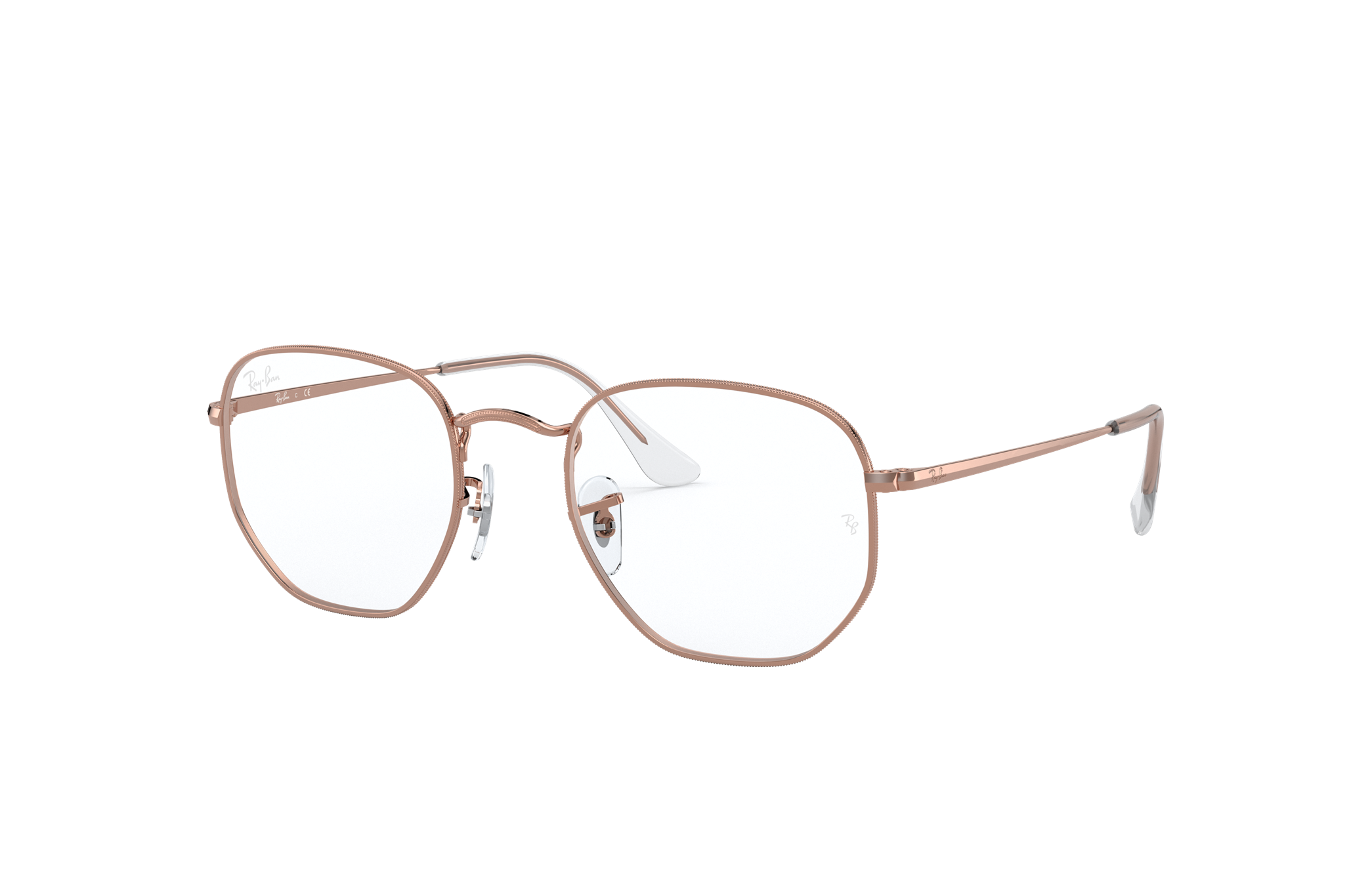 ray ban rose gold frames