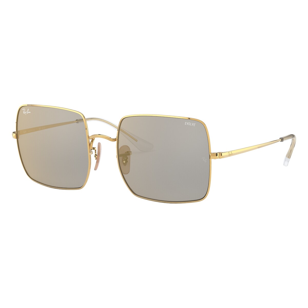 SQUARE 1971 MIRROR EVOLVE Sunglasses in Gold and Grey