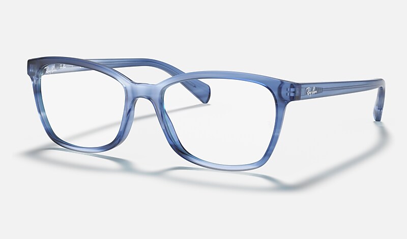 RB5362 OPTICS Eyeglasses with Striped Light Blue Frame RB5362