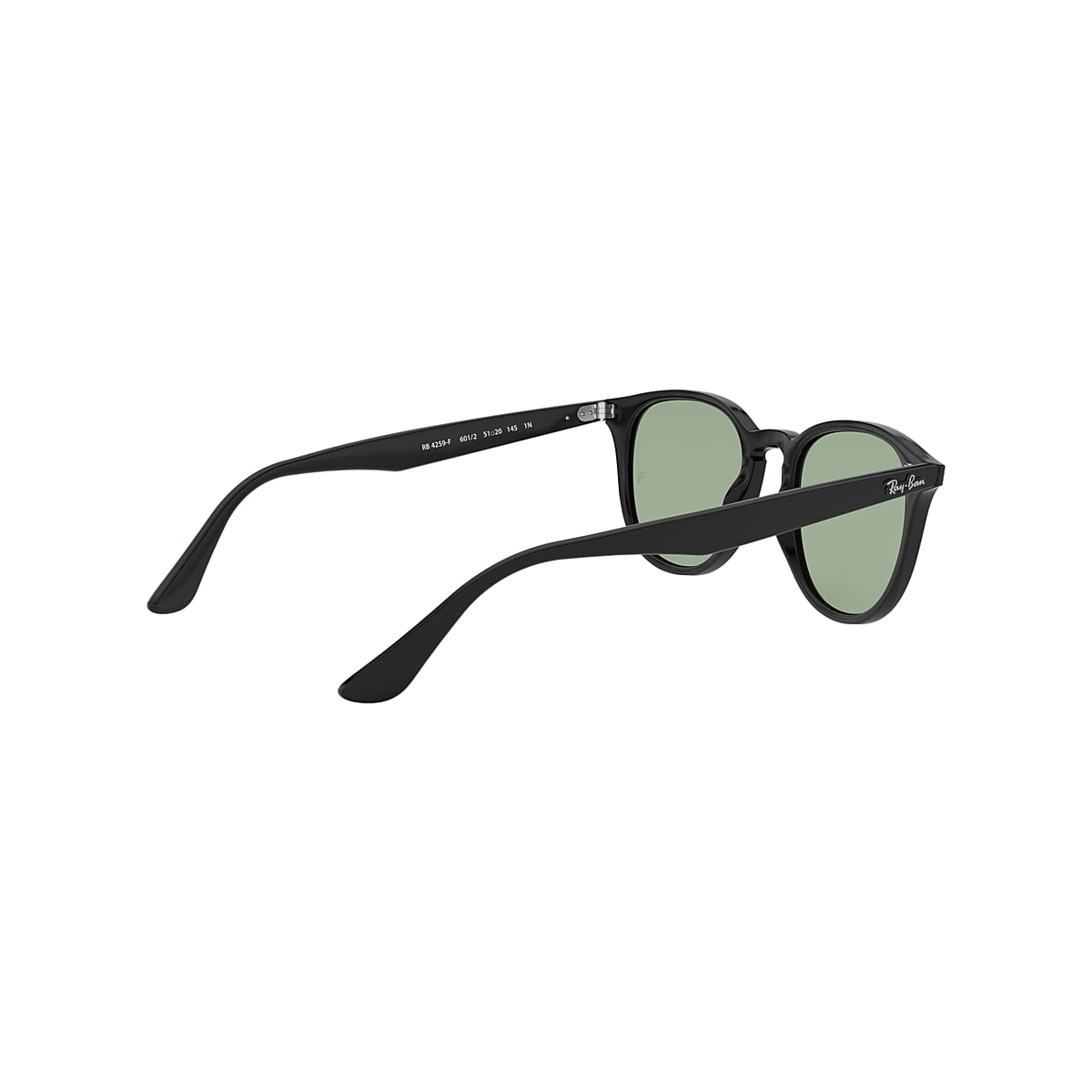 RB4259 WASHED LENSES Sunglasses in Black and Light Green - RB4259F