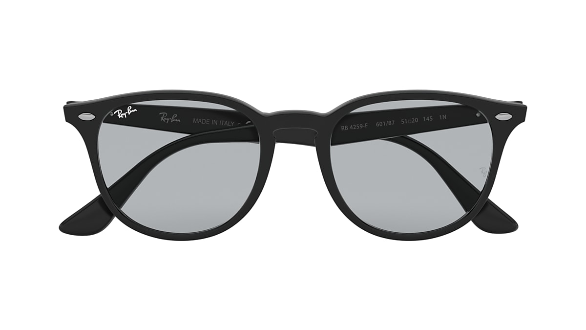 RB4259 WASHED LENSES Sunglasses in Black and Dark Grey - RB4259F